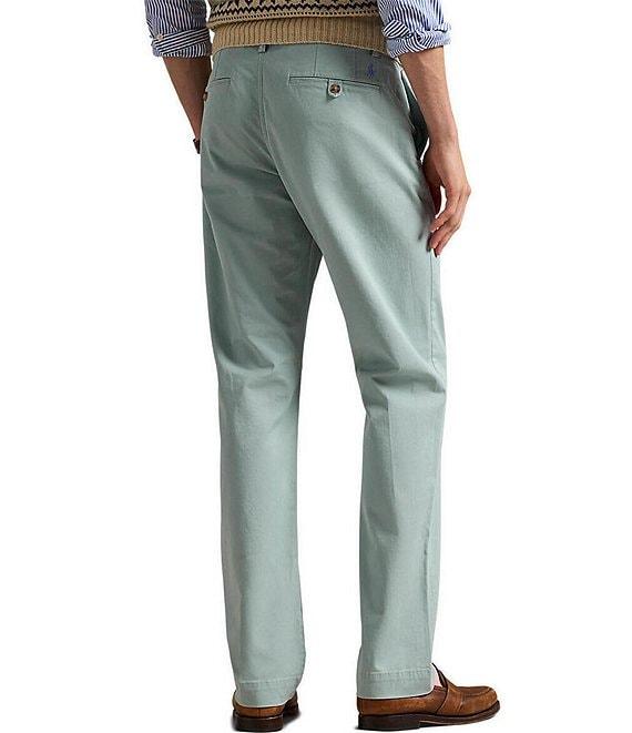 Polo Ralph Lauren Straight Fit Flat Front Stretch Twill Chino Pants Product Image