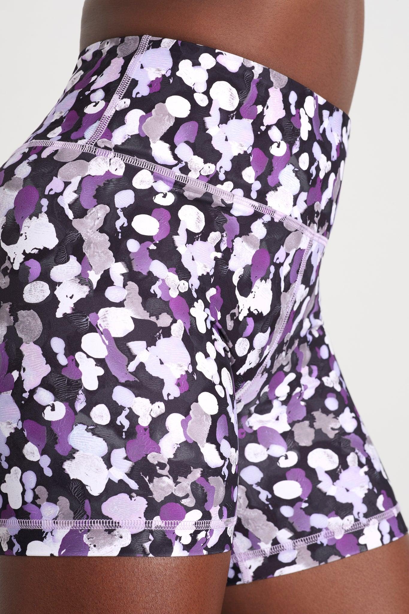 High Rise Mid Length Bike Shorts 607 Product Image