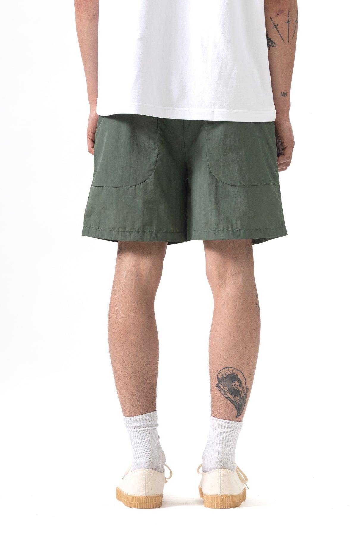 Blacksmith - Nylon Club Shorts - Olive Product Image