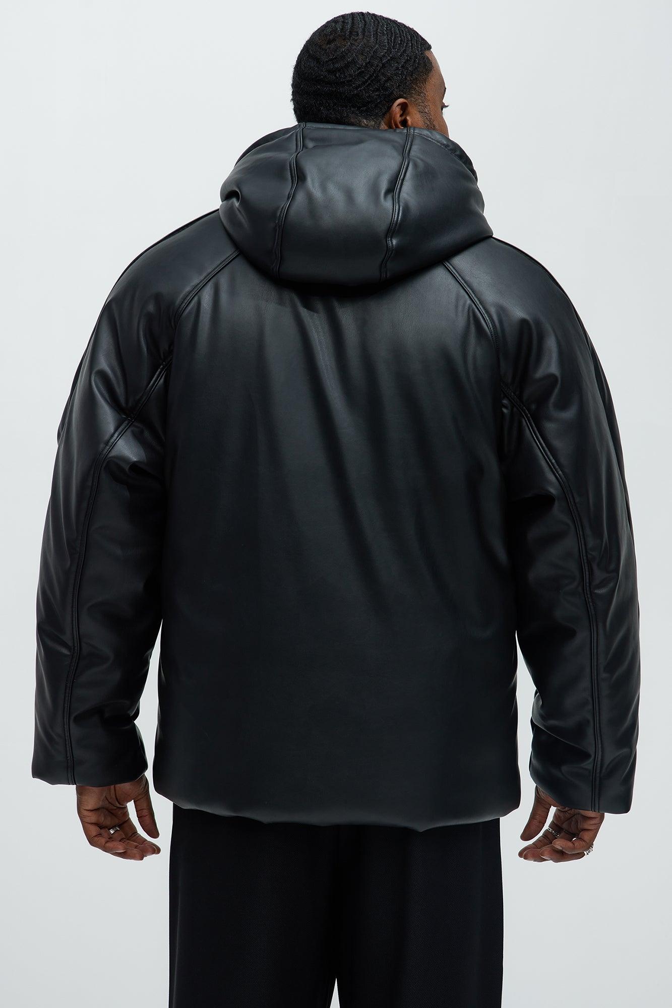 Chase A Bag Rain Jacket - Black Male Product Image
