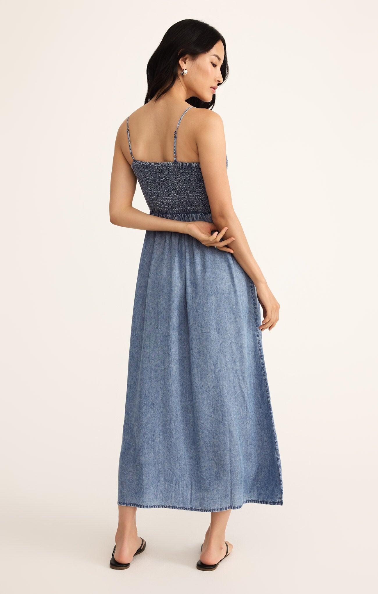 Bayside Chambray Maxi Dress Product Image