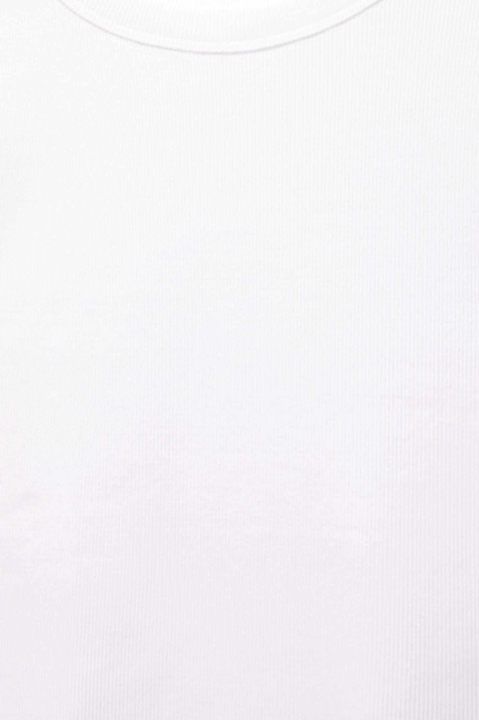 Ribbed cropped T-shirt Product Image