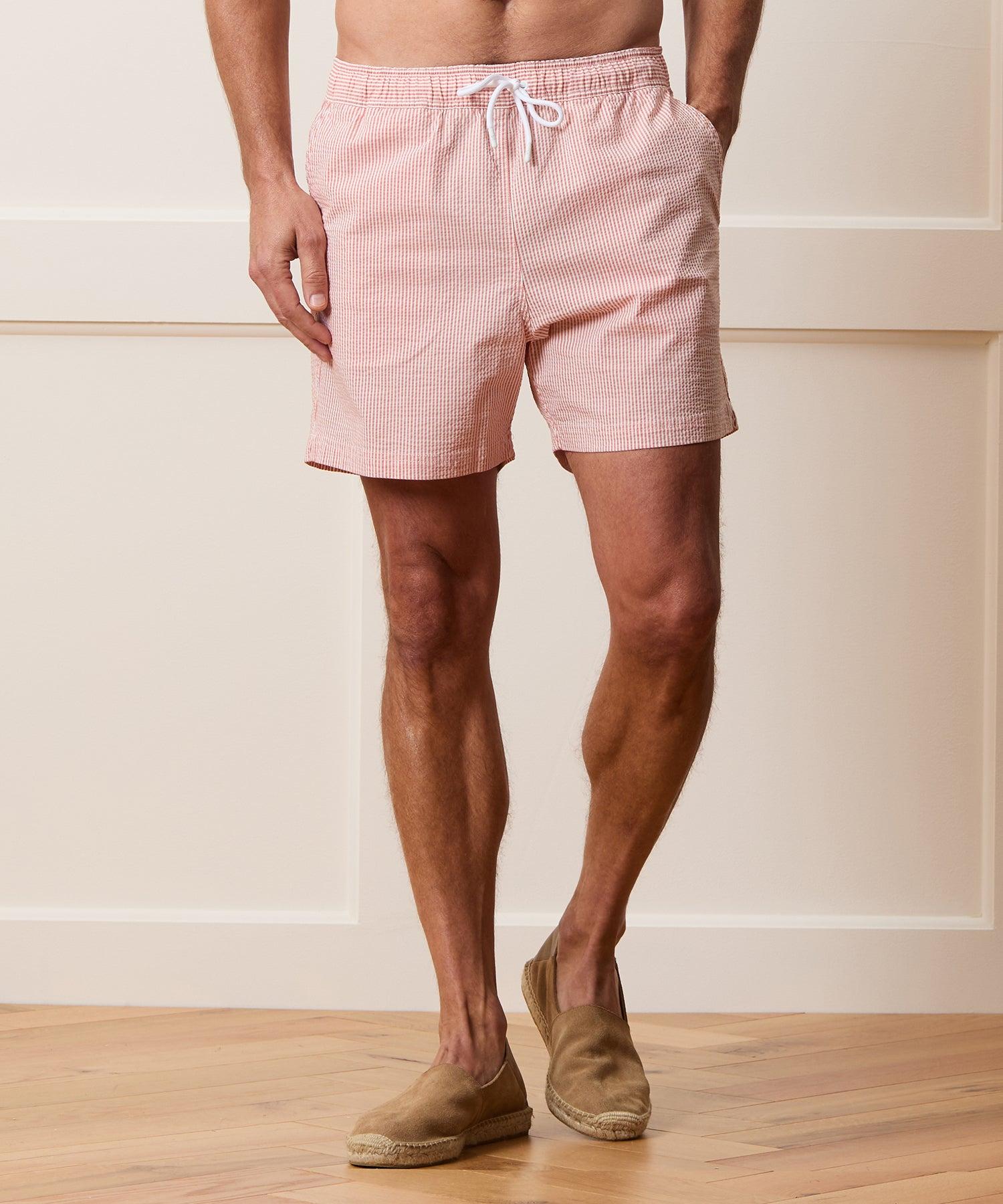 5" Seersucker Montauk Swim Trunk Product Image