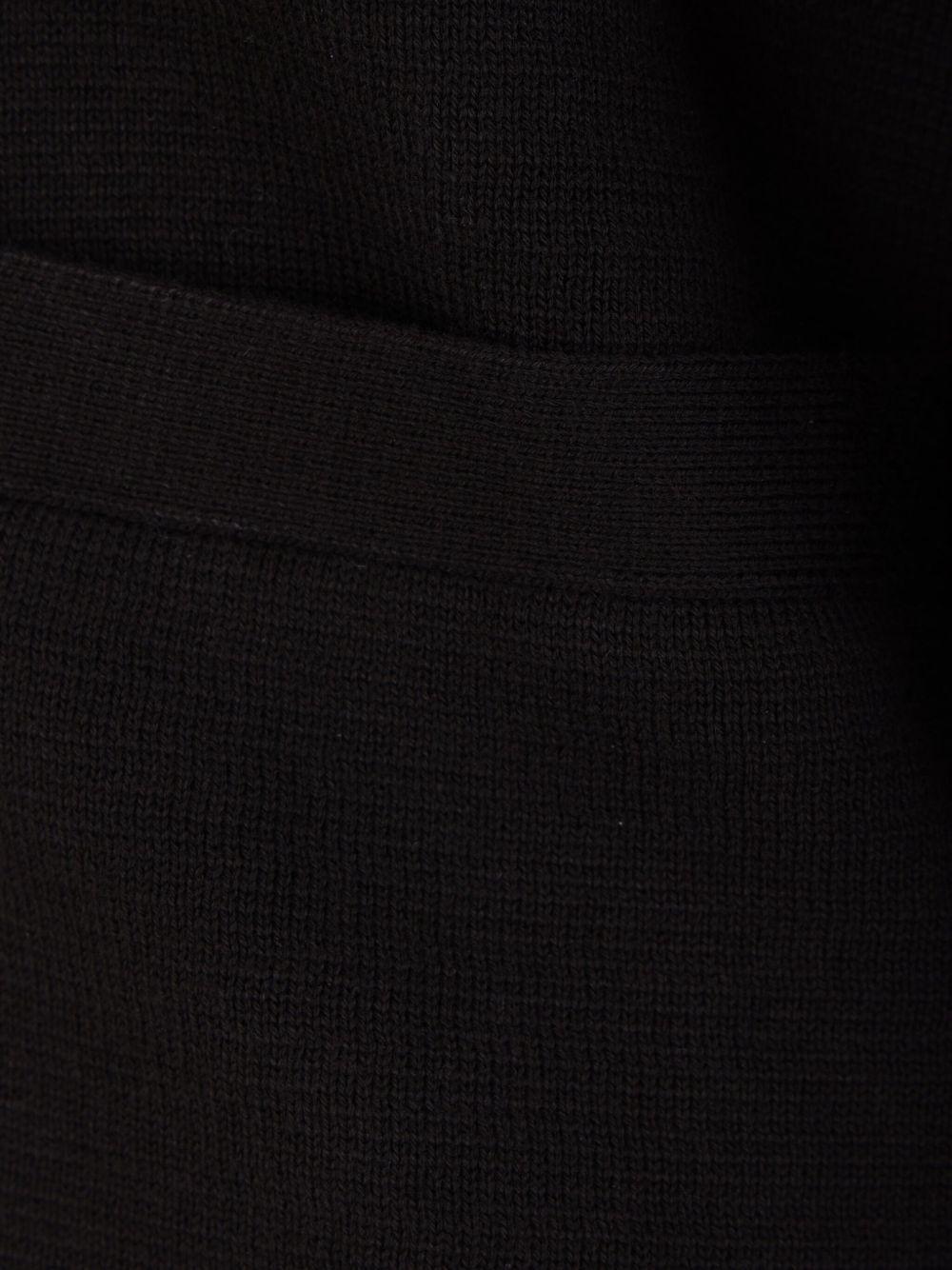 stripe-detail cotton cardigan Product Image