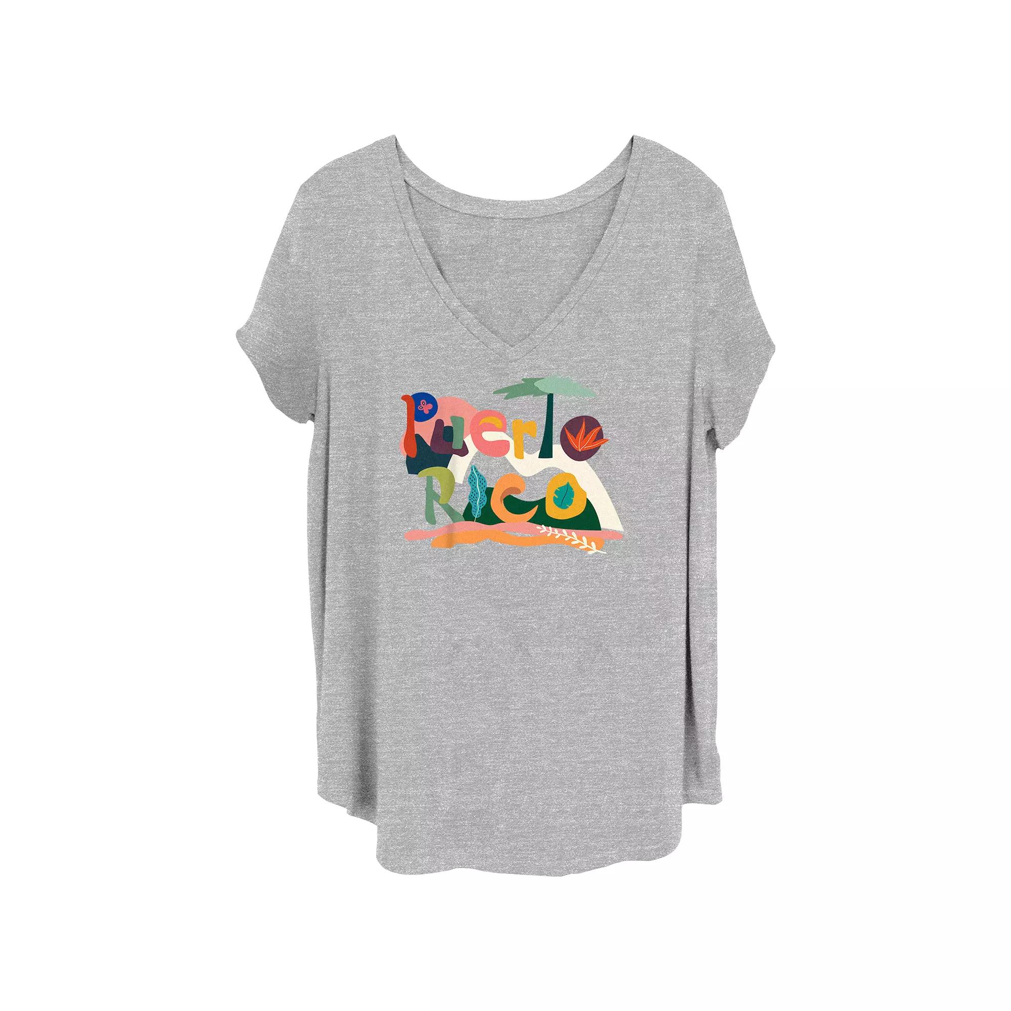 Disney's The Aristocats Rainbow Cats Juniors' Plus V-Neck Graphic Tee, Women's,  Product Image