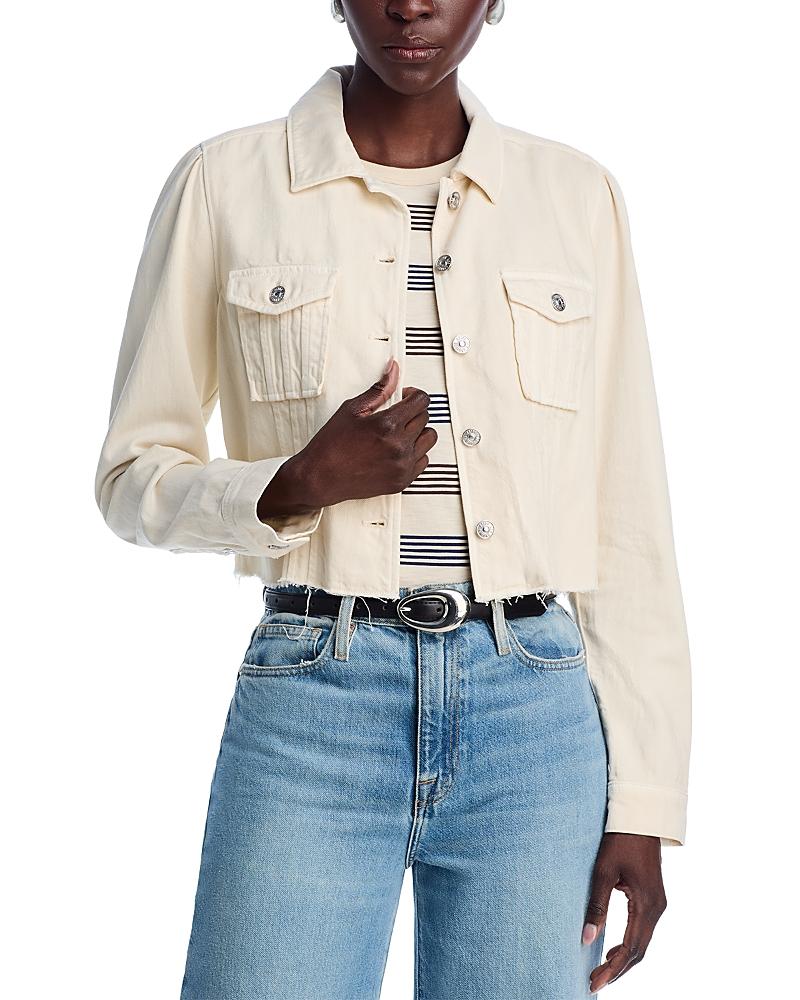 Paige Pacey Cropped Denim Jacket Product Image