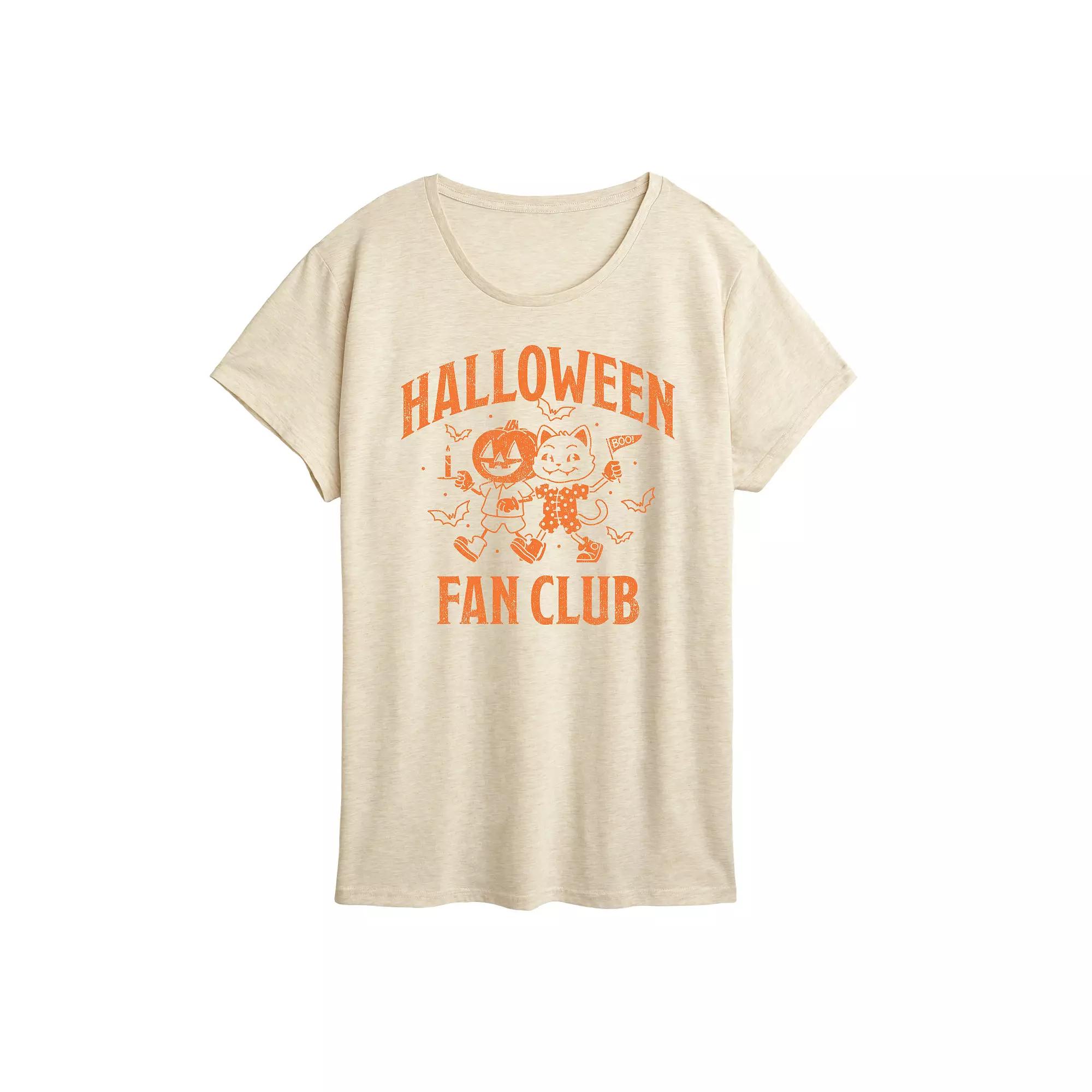 Women's Halloween Fan Club Graphic Tee,  Product Image