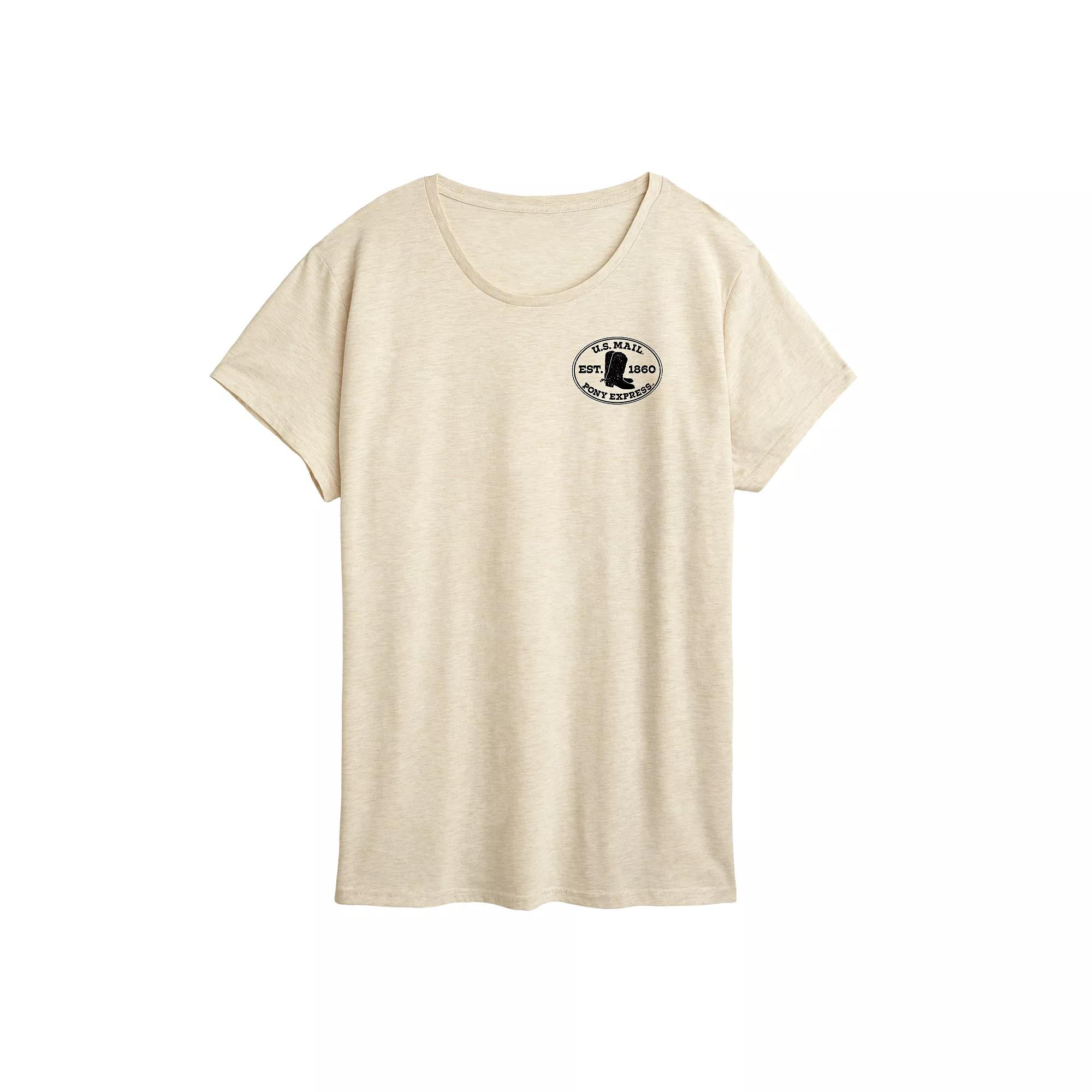 Women's USPS Pony Express Graphic Tee,  Product Image