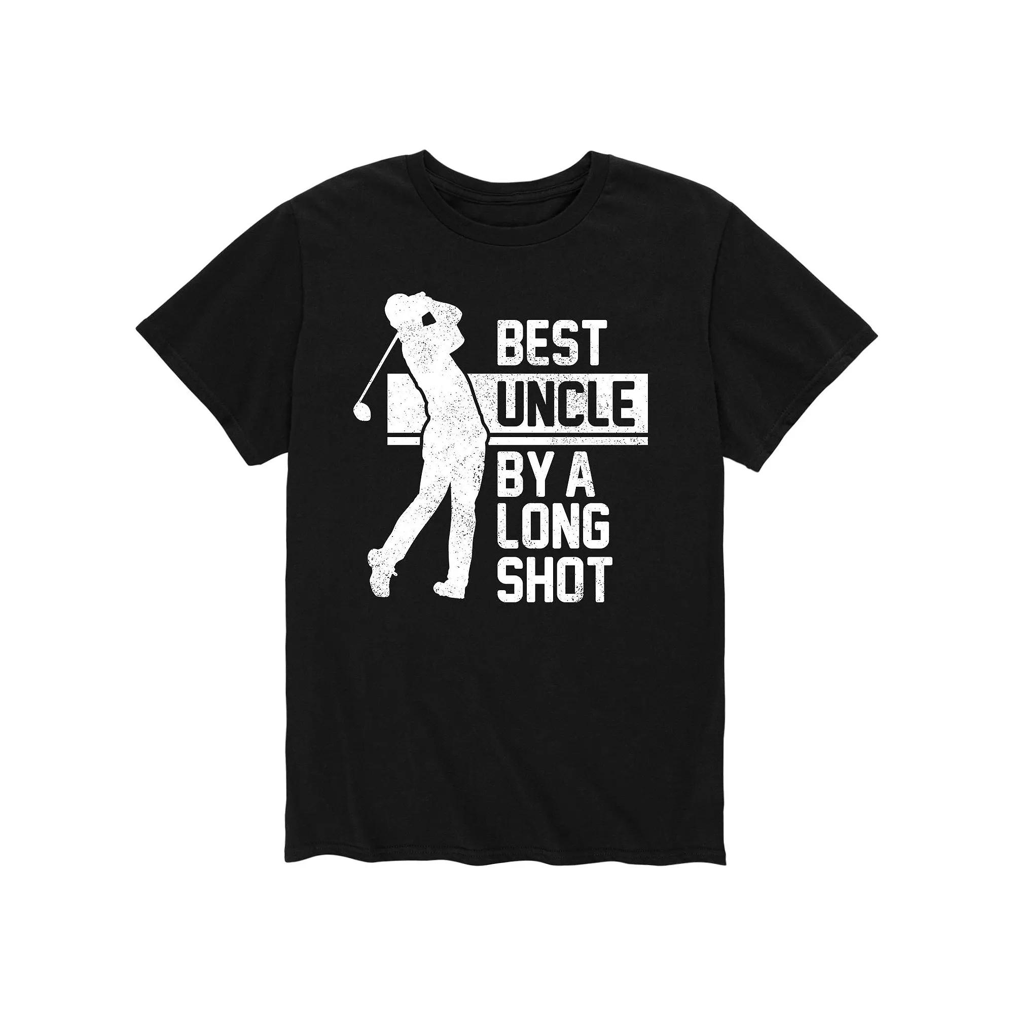 Men's Best Uncle By A Long Shot Tee,  Product Image