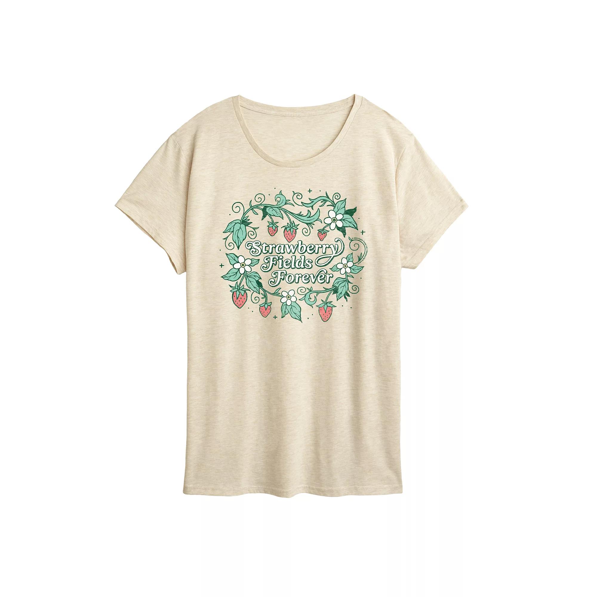 Women's The Beatles Strawberry Fields Graphic Tee,  Product Image