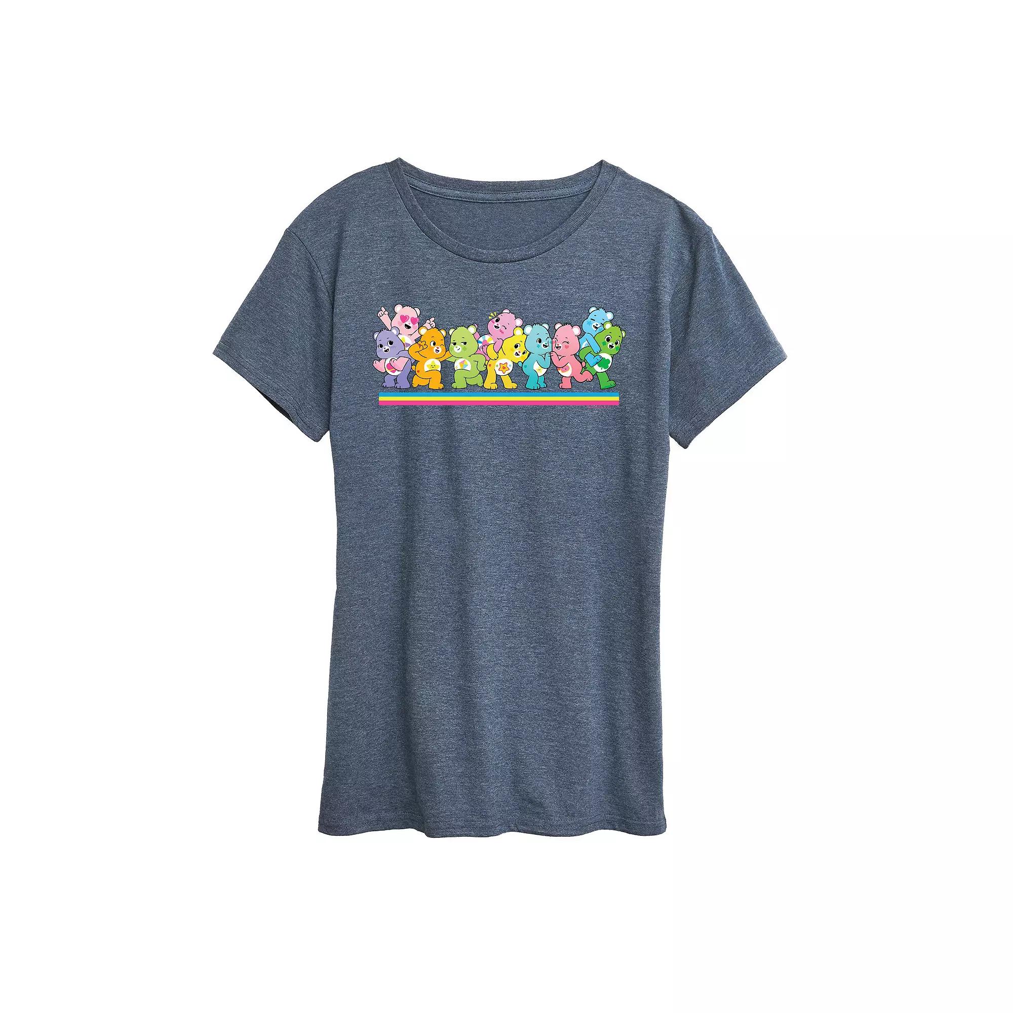 Women's Care Bears Care Lineup Graphic Tee, Girl's,  Product Image