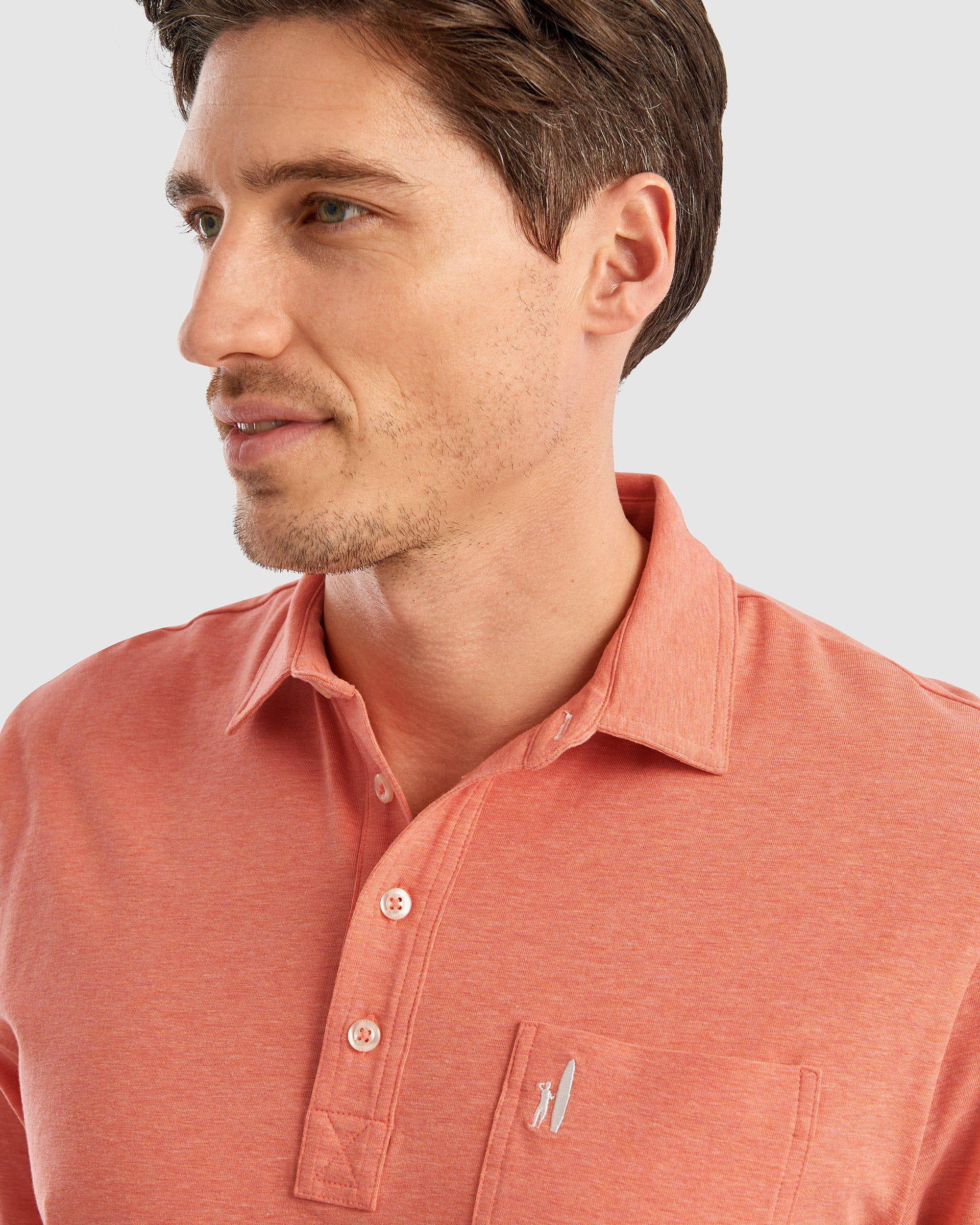 GS- TEST -  Heathered Original Polo Product Image
