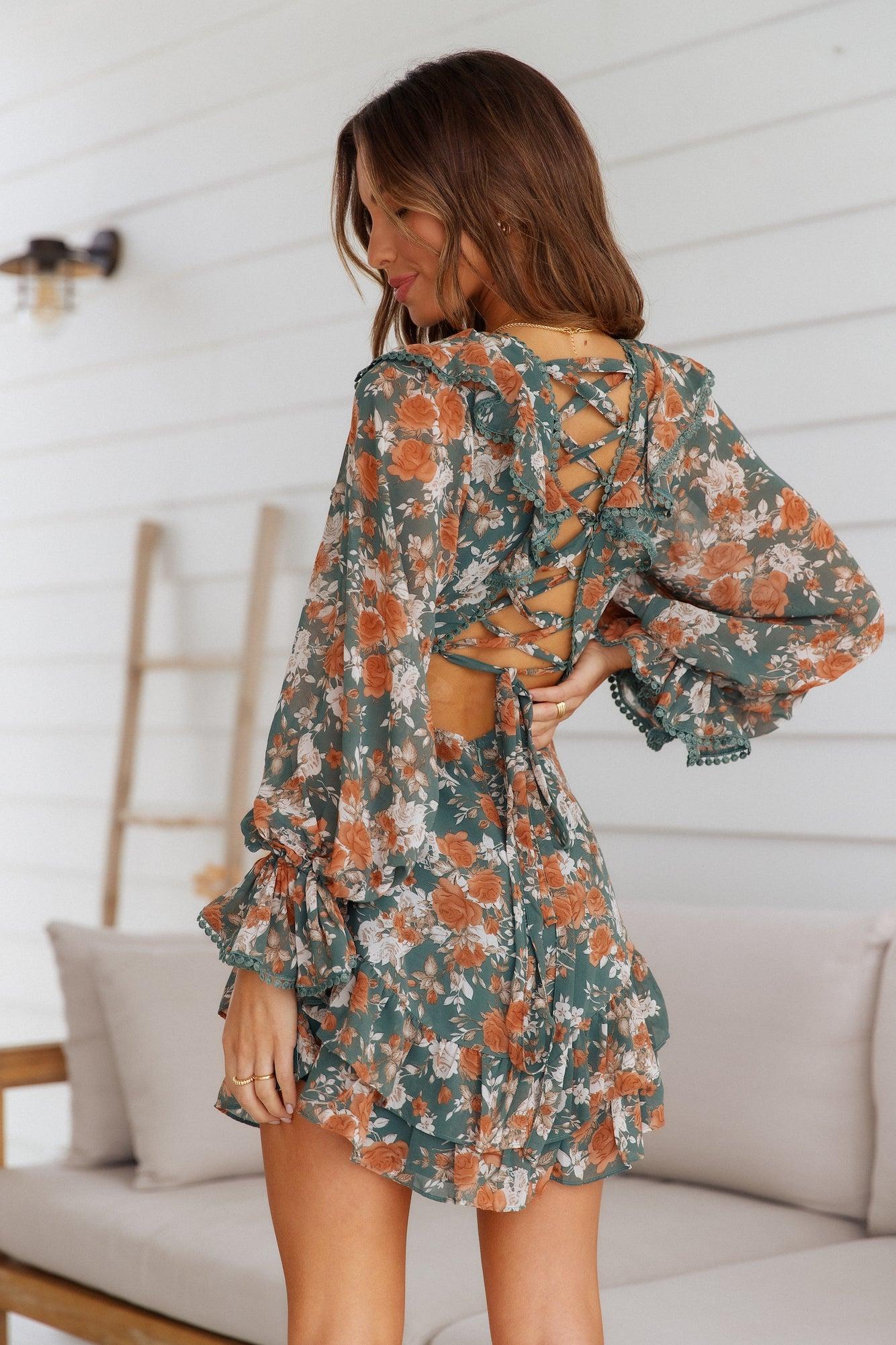 Tell Me You Love Me Dress Mint Product Image