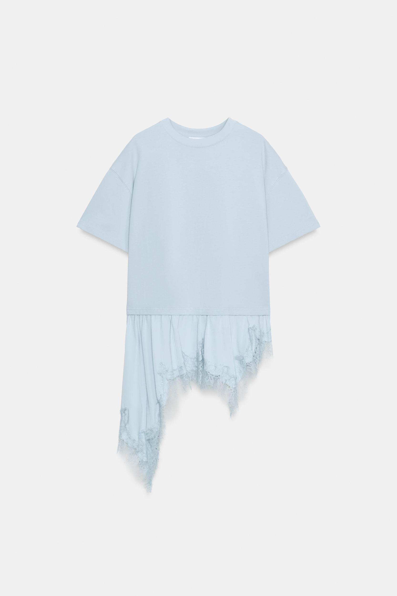 COMBINATION LACE T-SHIRT Product Image