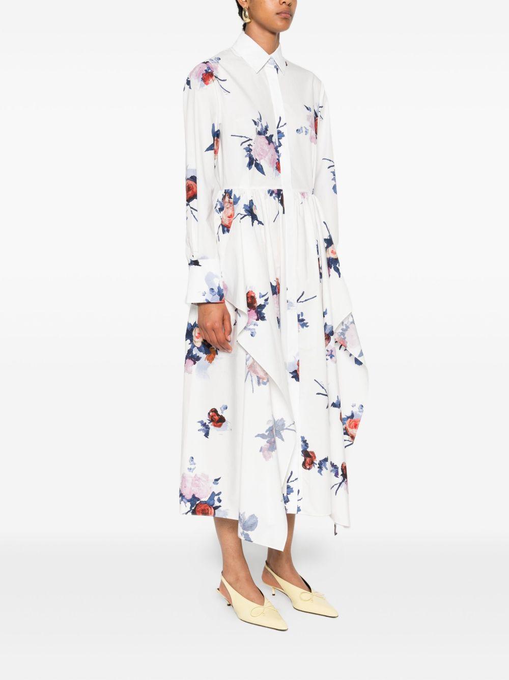 floral-print midi dress Product Image