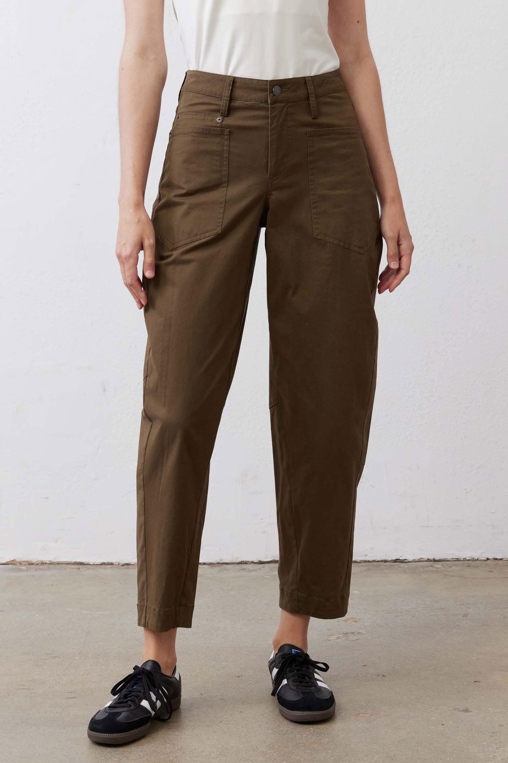 The Slouchy Soft Twill Pants Product Image