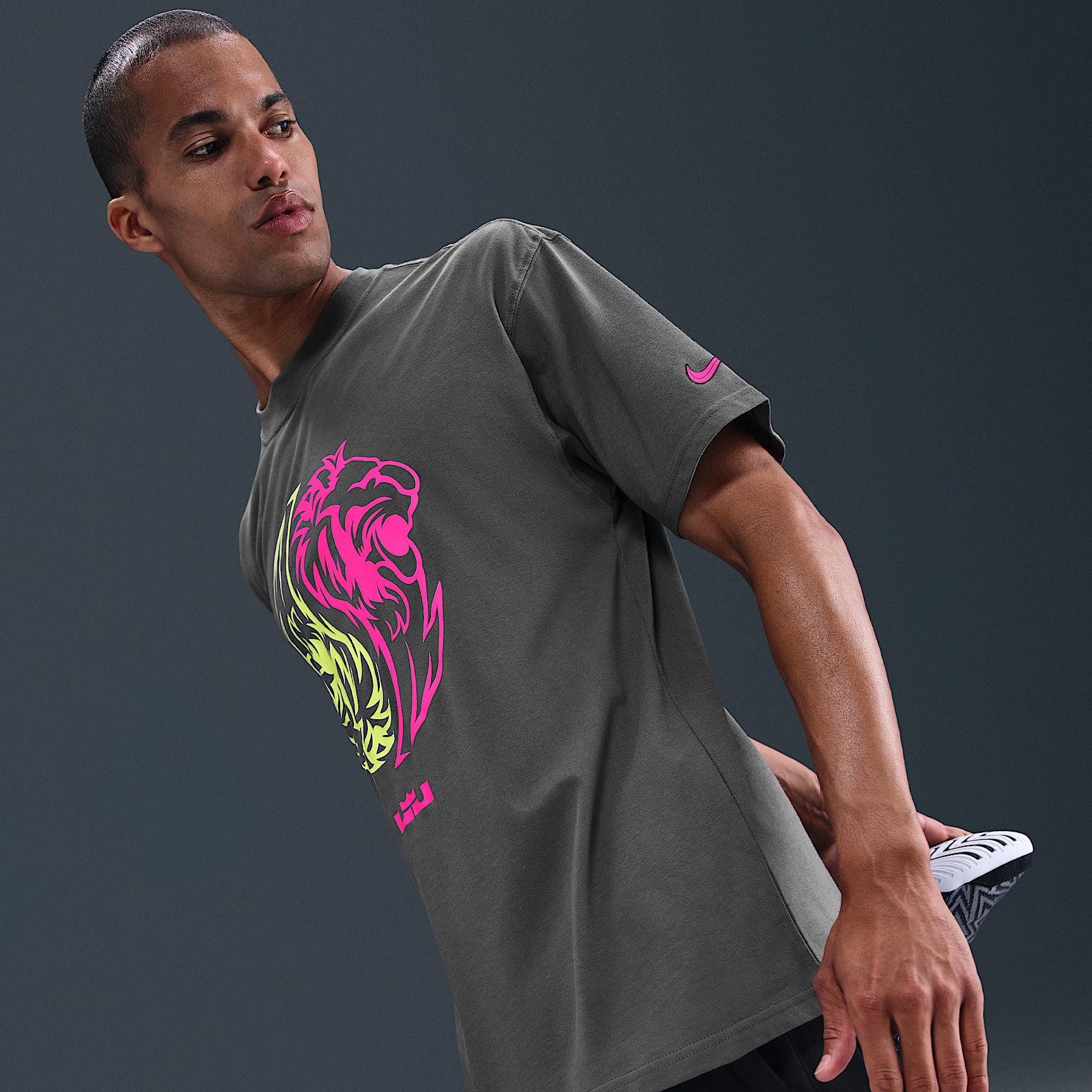 Nike Mens LeBron Max90 T-Shirt | HV1689-068 Product Image