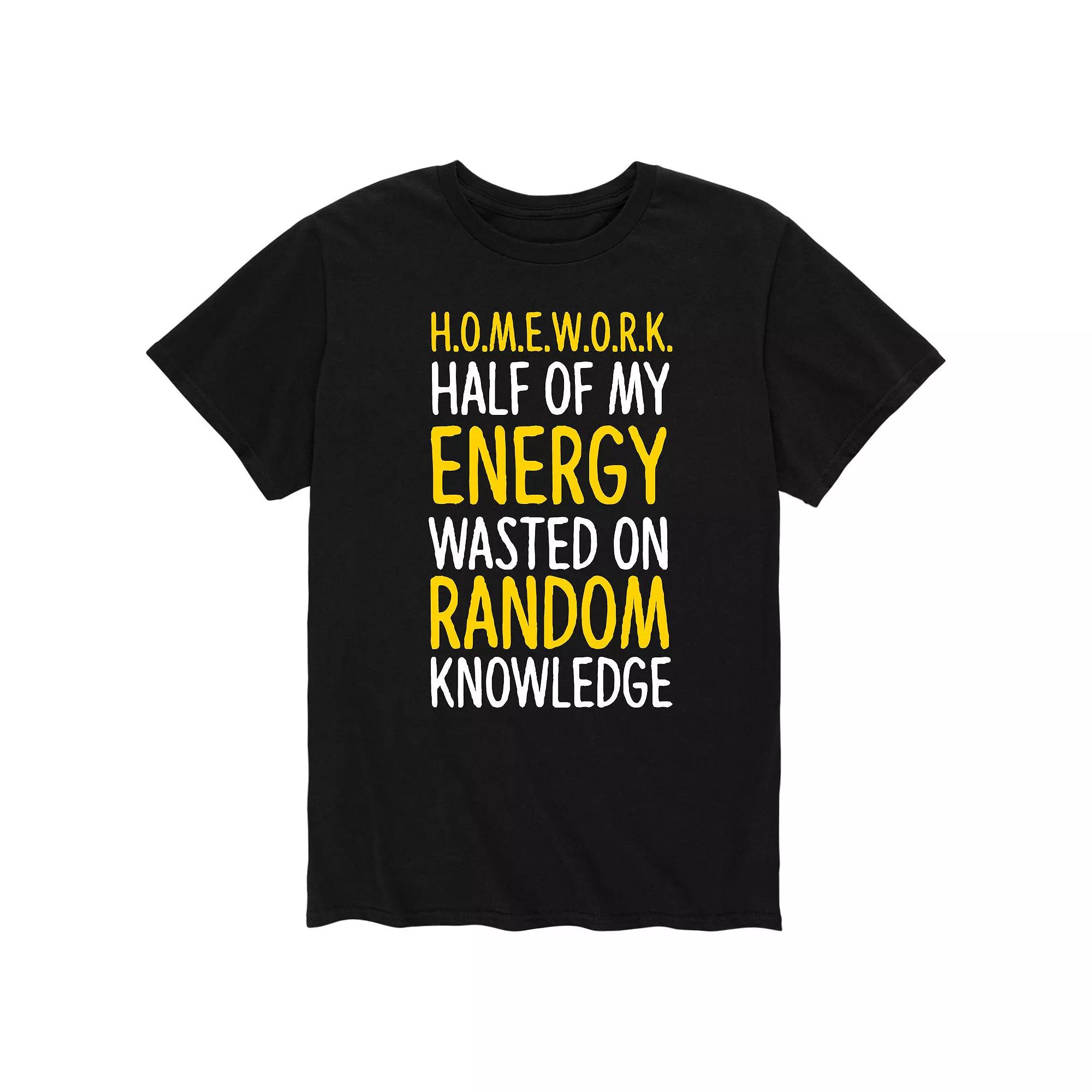 Men's Homework Tee,  Product Image