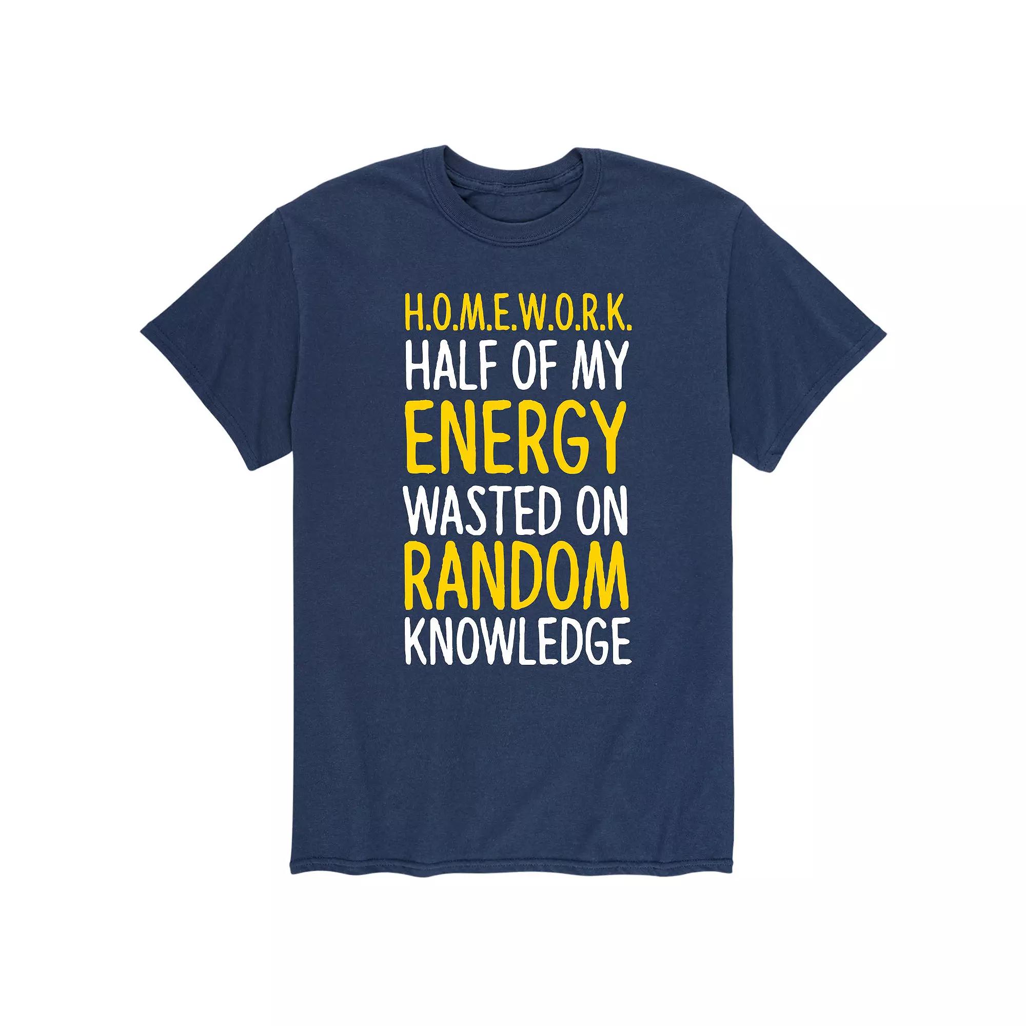 Men's Homework Tee,  Product Image