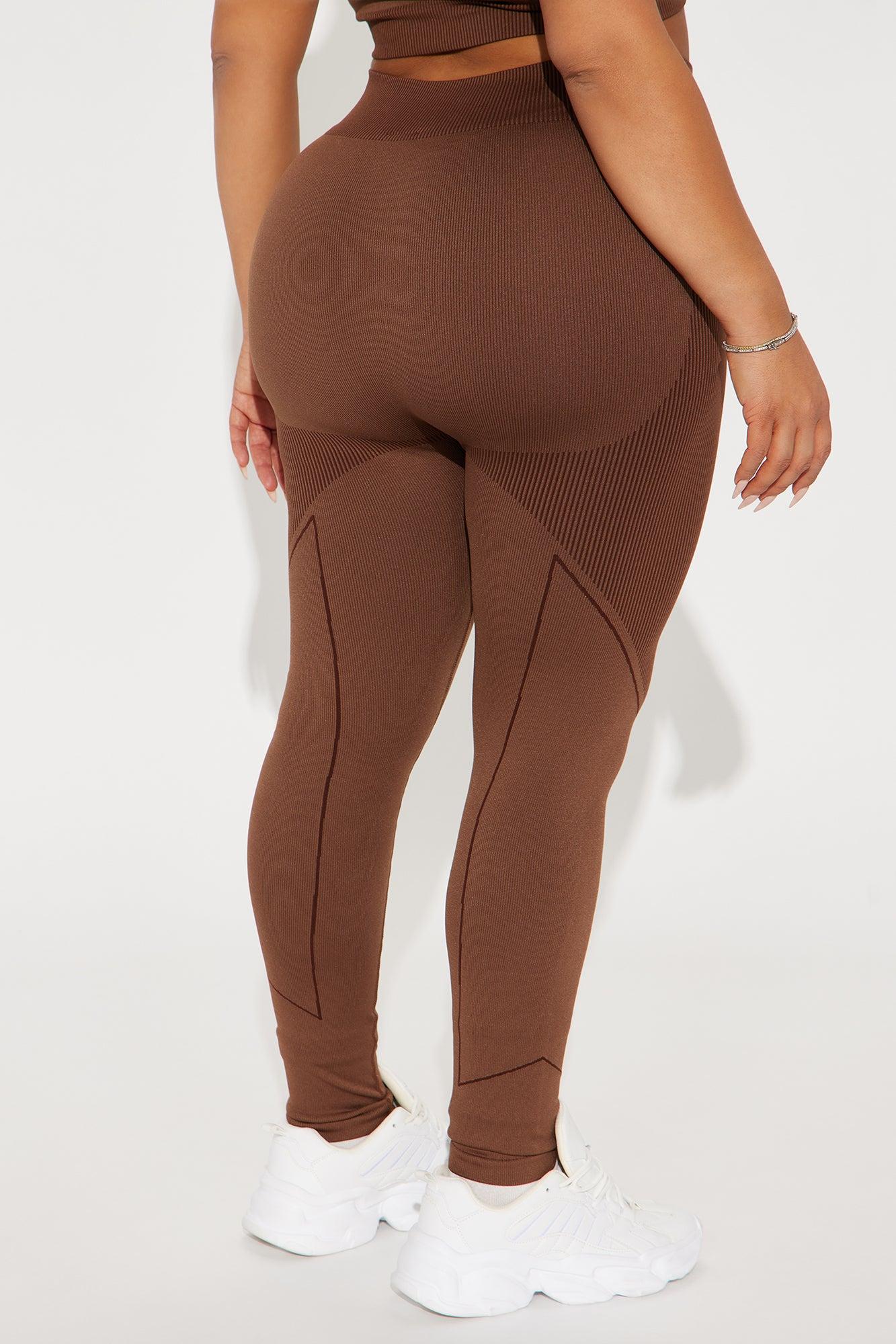 Your Next Move Seamless Active Legging - Mocha Product Image