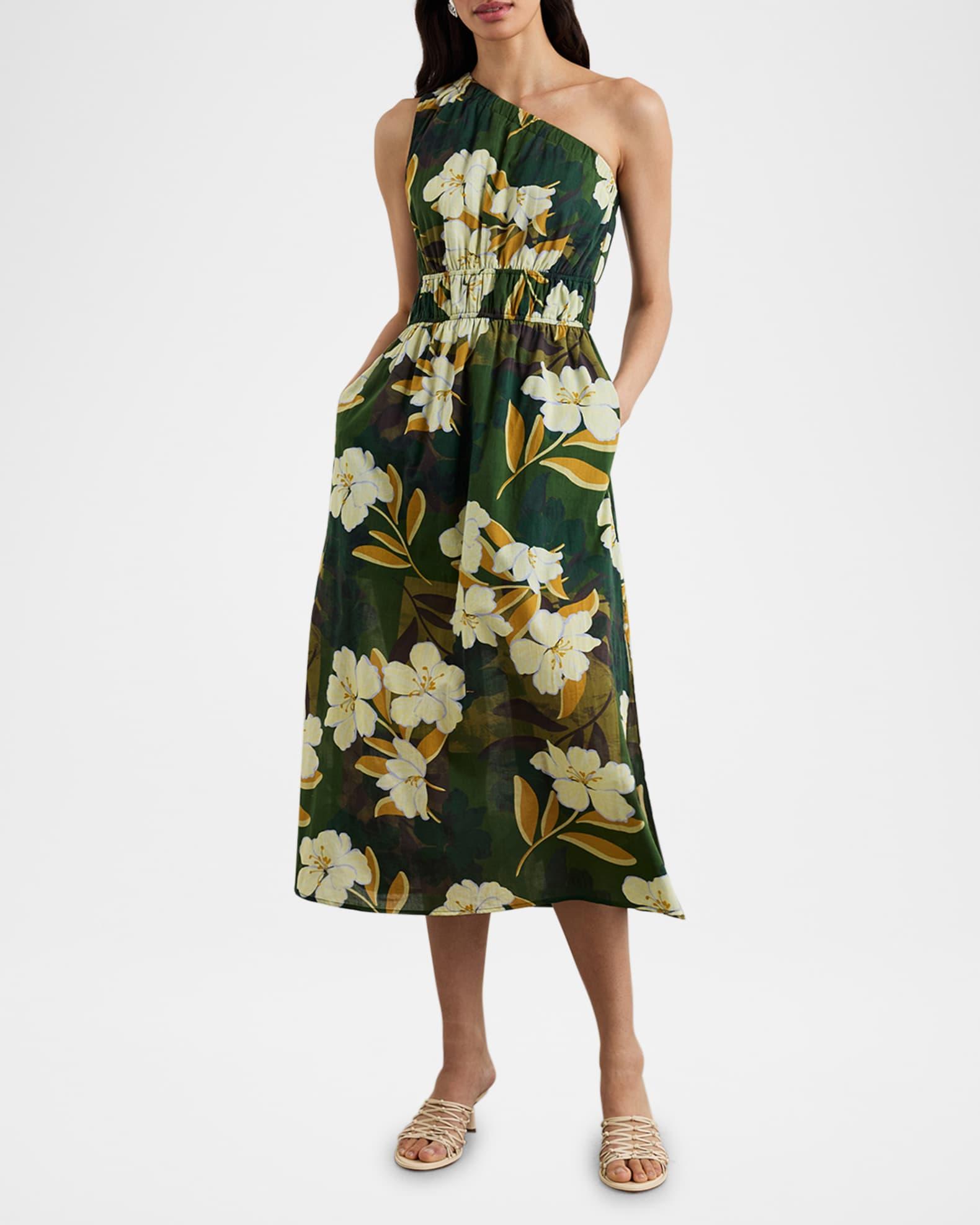 Selani Asymmetric Midi Dress Product Image