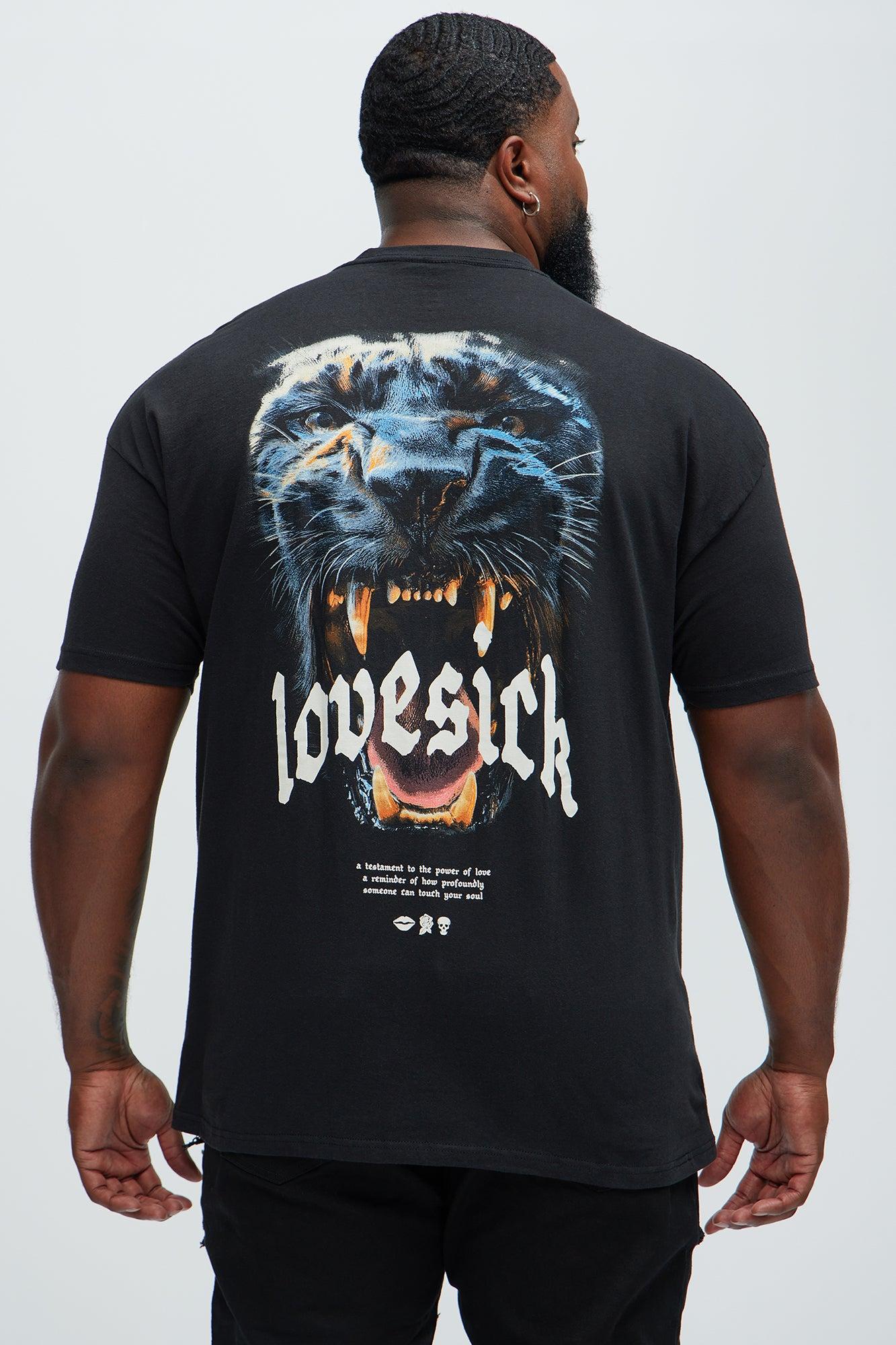 Lovesick Soul Short Sleeve Tee - Black Product Image