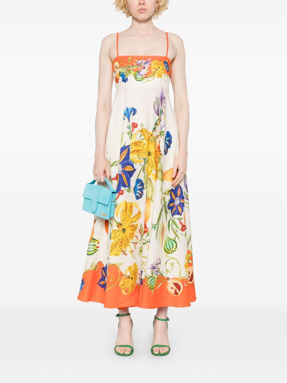 Flores midi dress Product Image