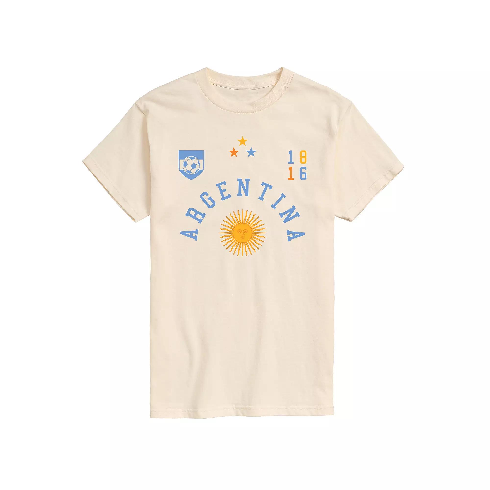 Men's Argentina Soccer Graphic Tee,  Product Image