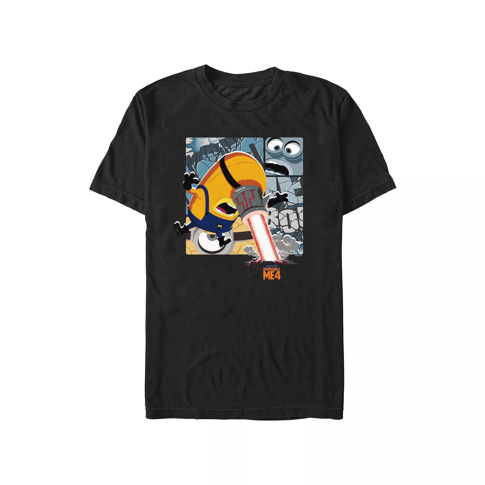 Men's Despicable Me 4 Laser Eye Graphic Tee,  Product Image