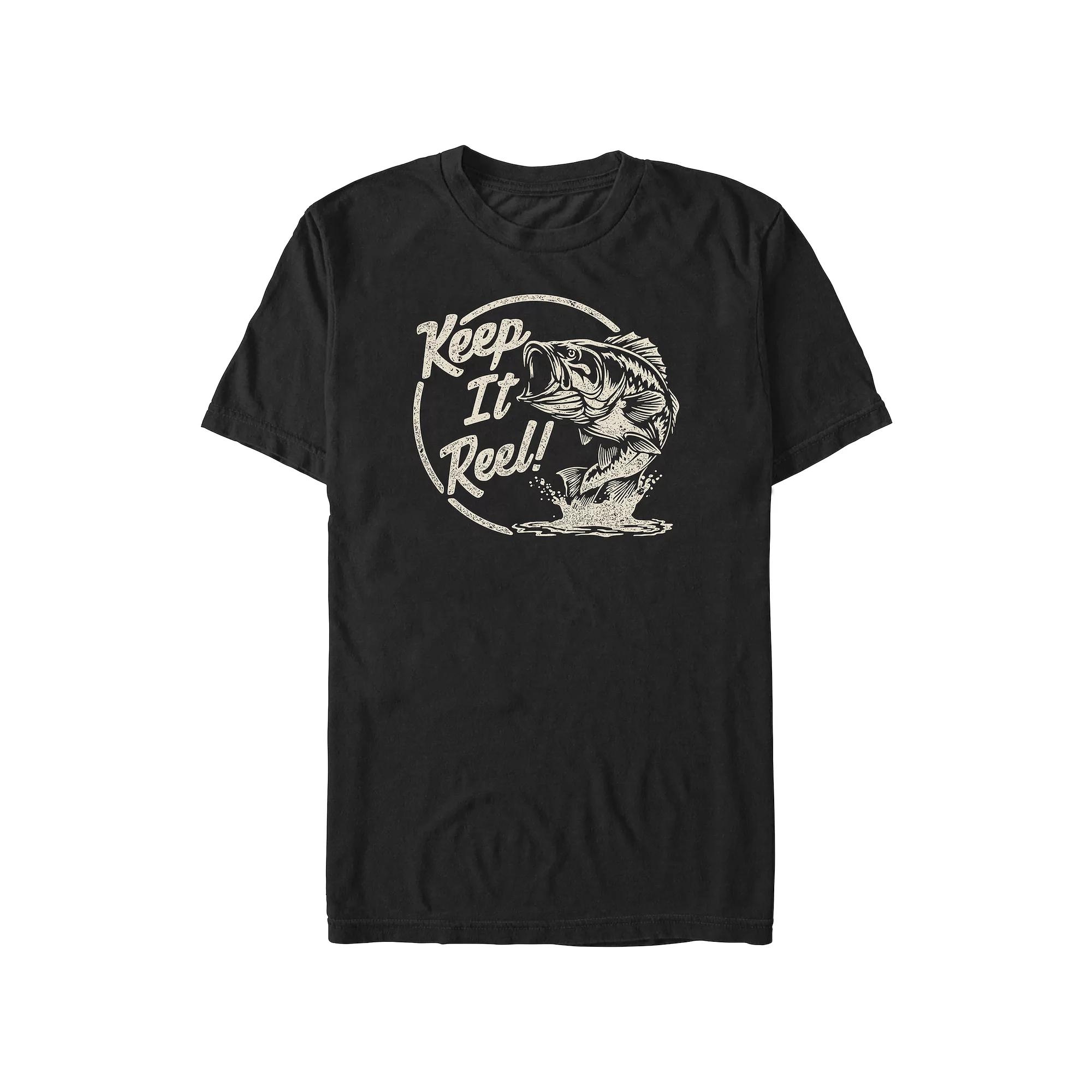 Big & Tall Keep It Reel Poster Graphic Tee, Men's,  Product Image