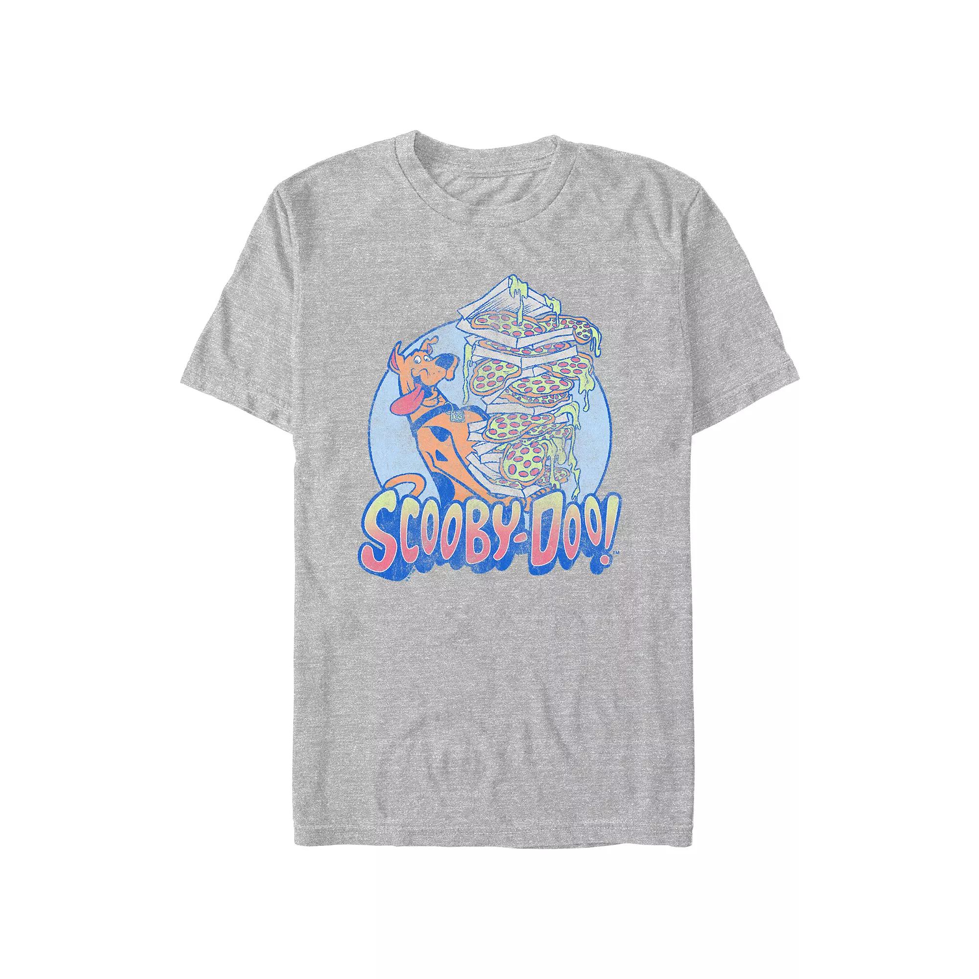 Juniors' Scooby-Doo Ready For Pizza Boyfriend Graphic Tee, Women's,  Product Image