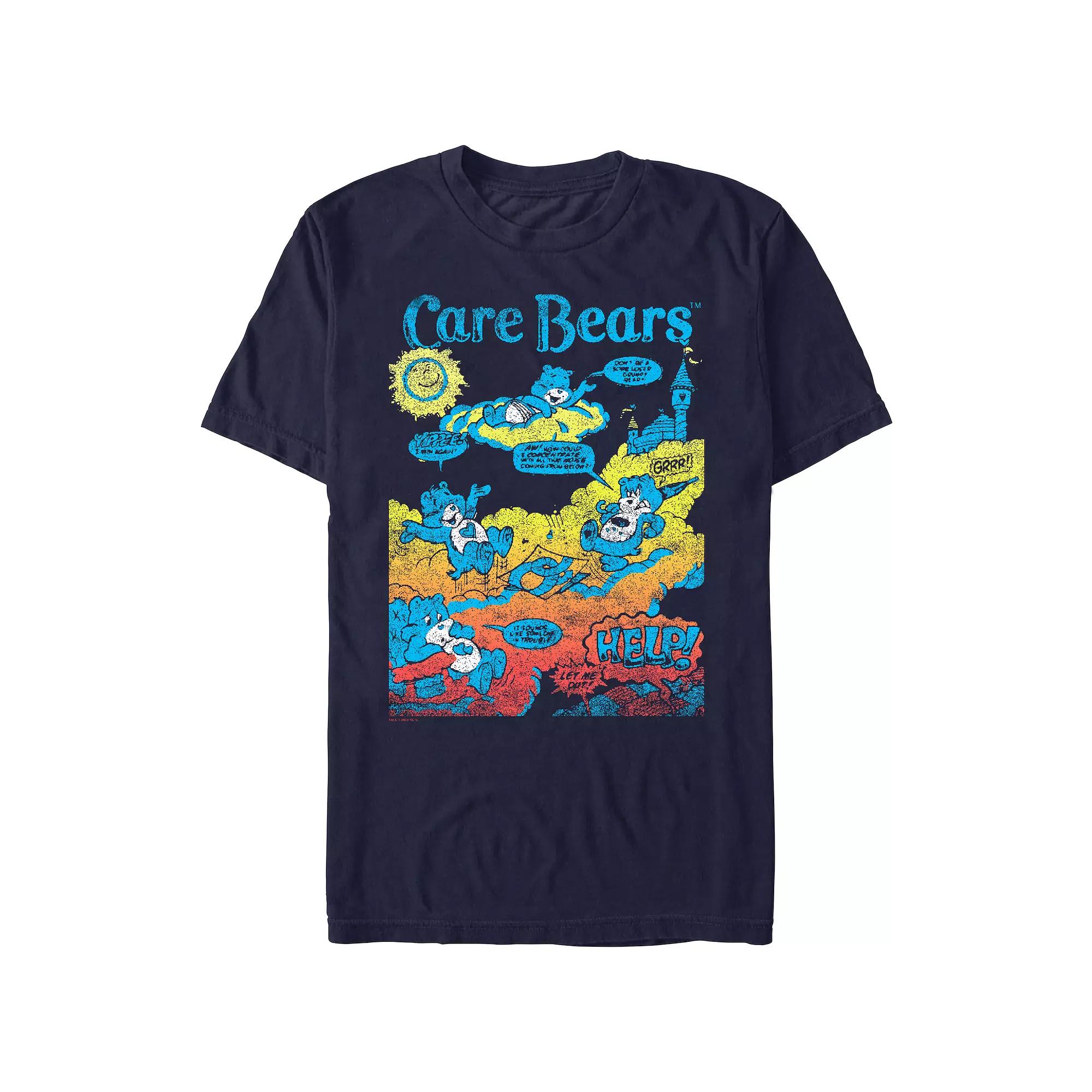 Men's Care Bears Comic Strip Graphic Tee,  Product Image