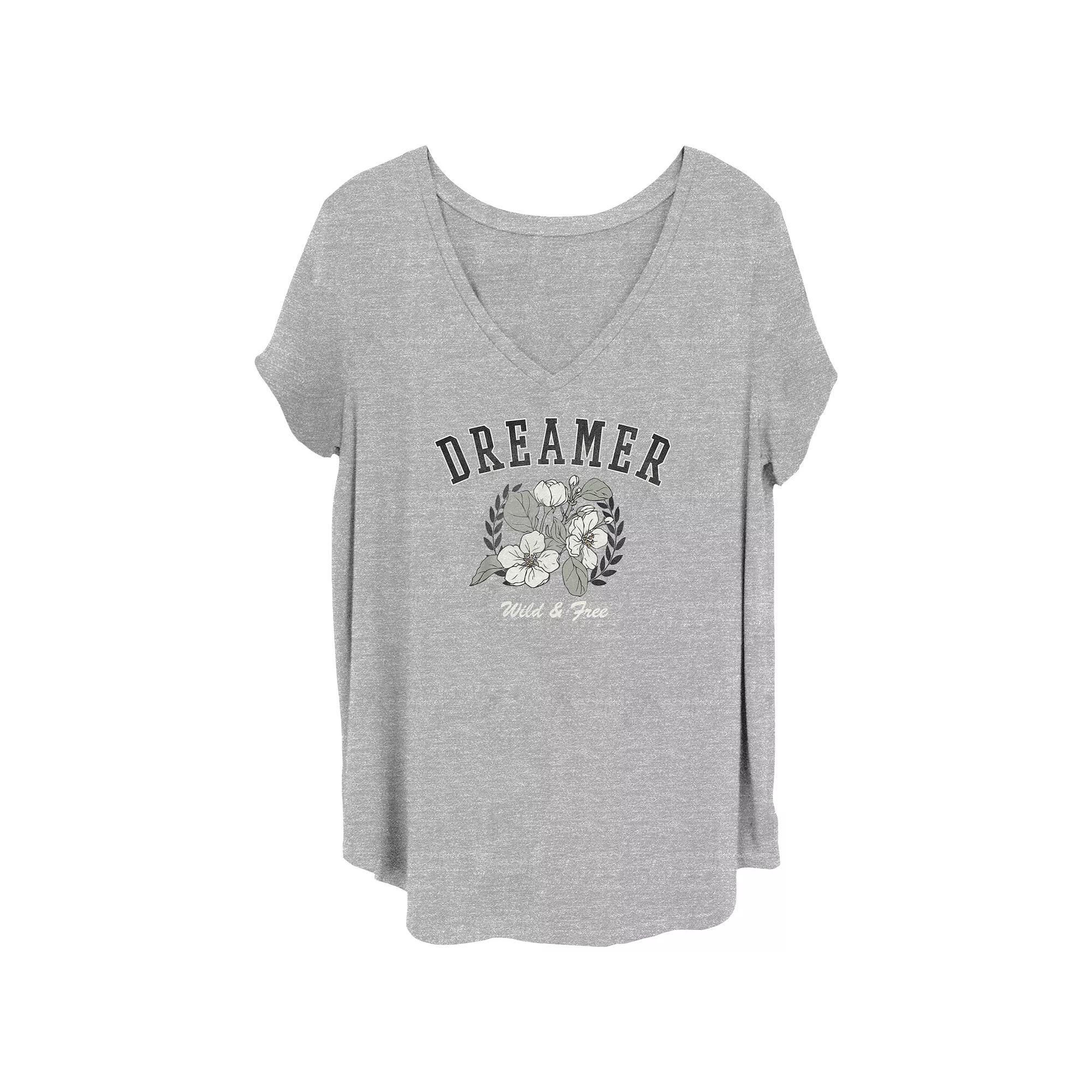 Disney's 100th Anniversary Women's Pluto America's Top Dog V-Neck Tee, Girl's, Size: 4XL, Grey Gray Product Image