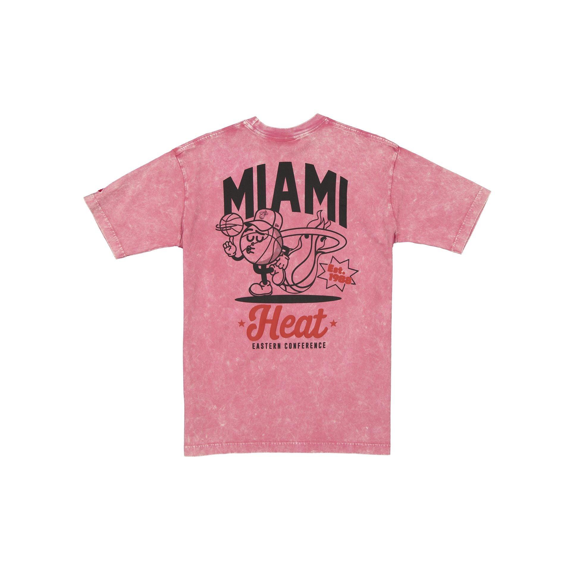 Miami Heat Sport Classics Pastel T-Shirt Male Product Image