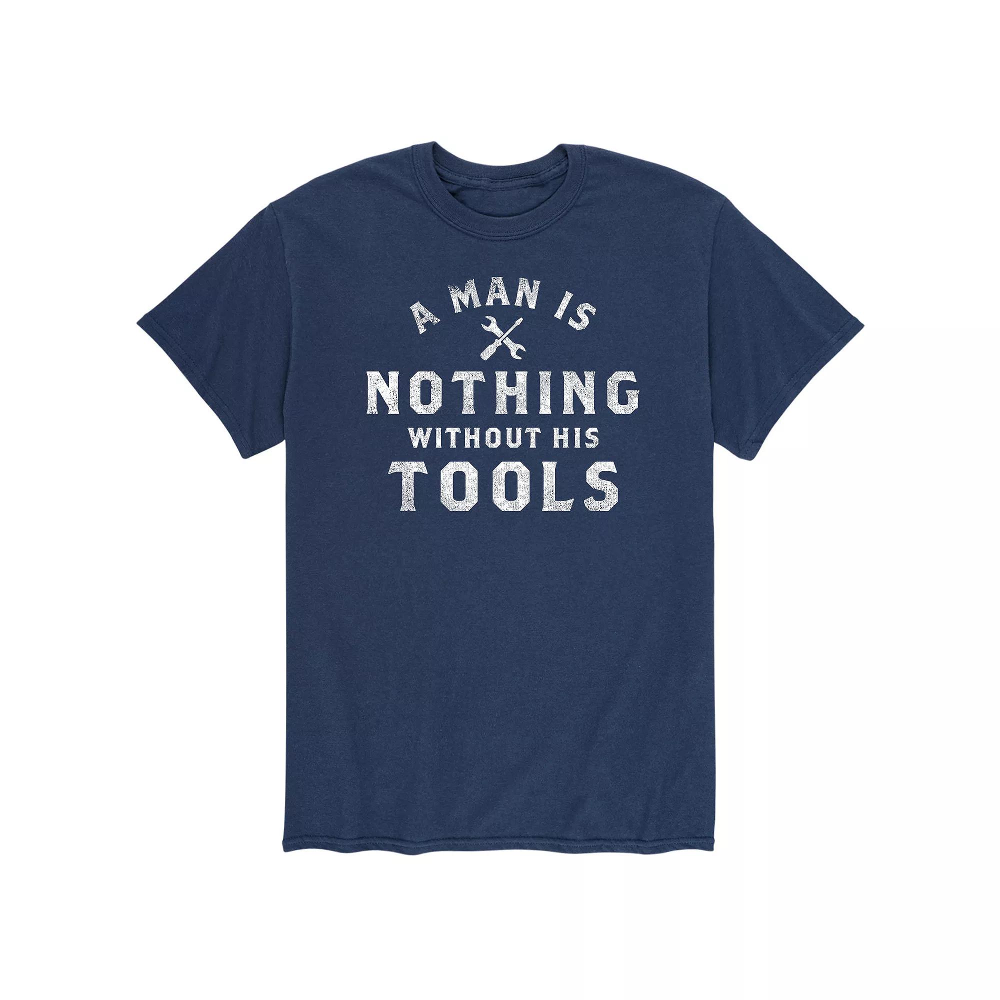 Men's Man Nothing Without Tools Tee,  Product Image