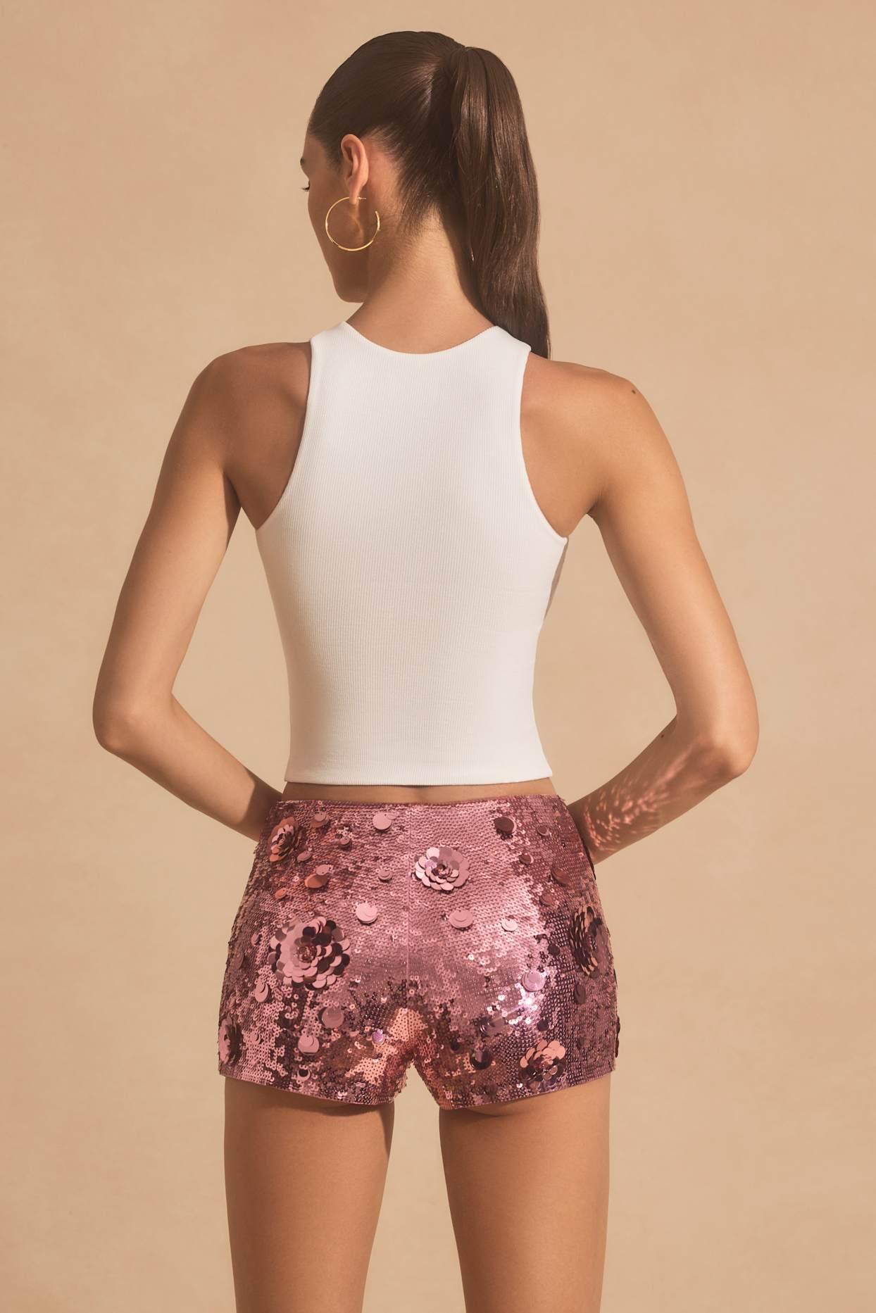 Modal Racerback Tank Top in White Product Image