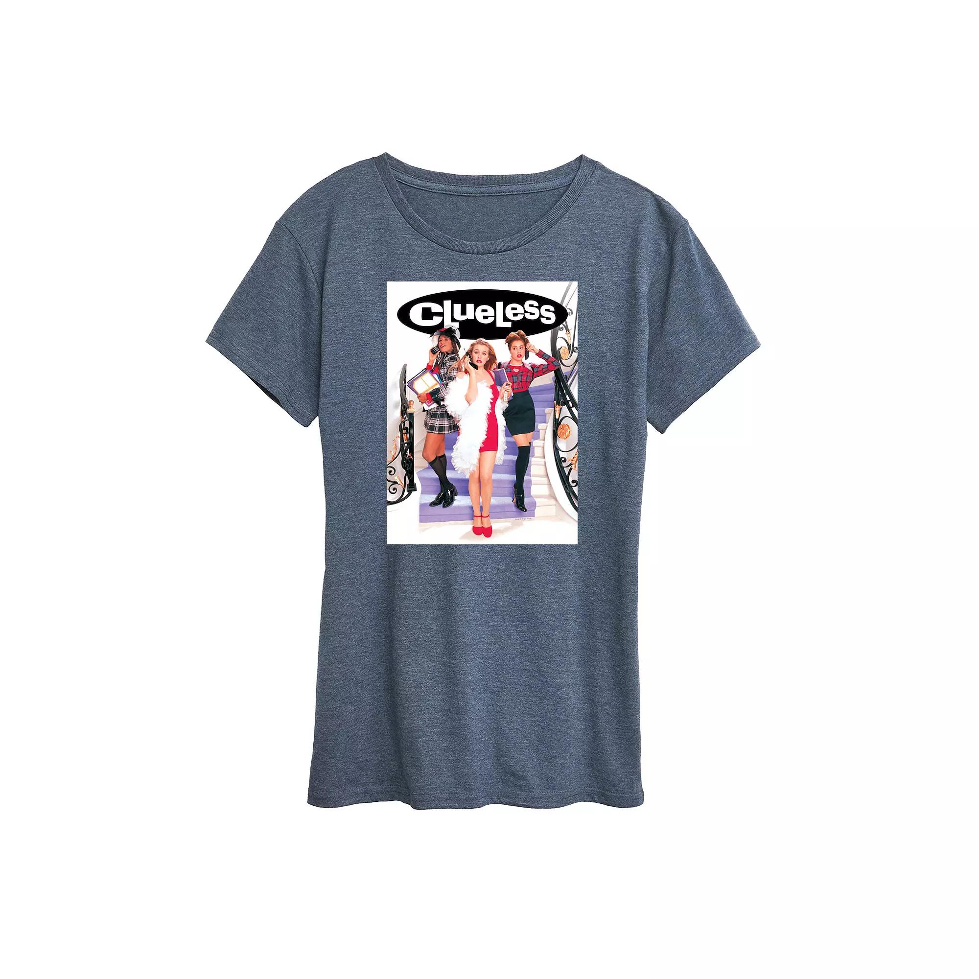 Women's Clueless Poster Graphic Tee, Girl's,  Product Image