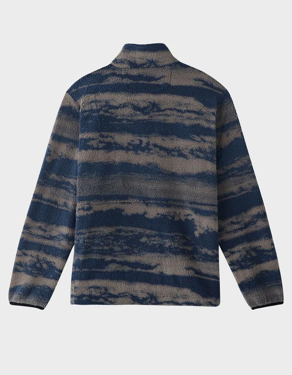 O'NEILL Commander High Pile Mens Superfleece Jacket - NAVY Product Image