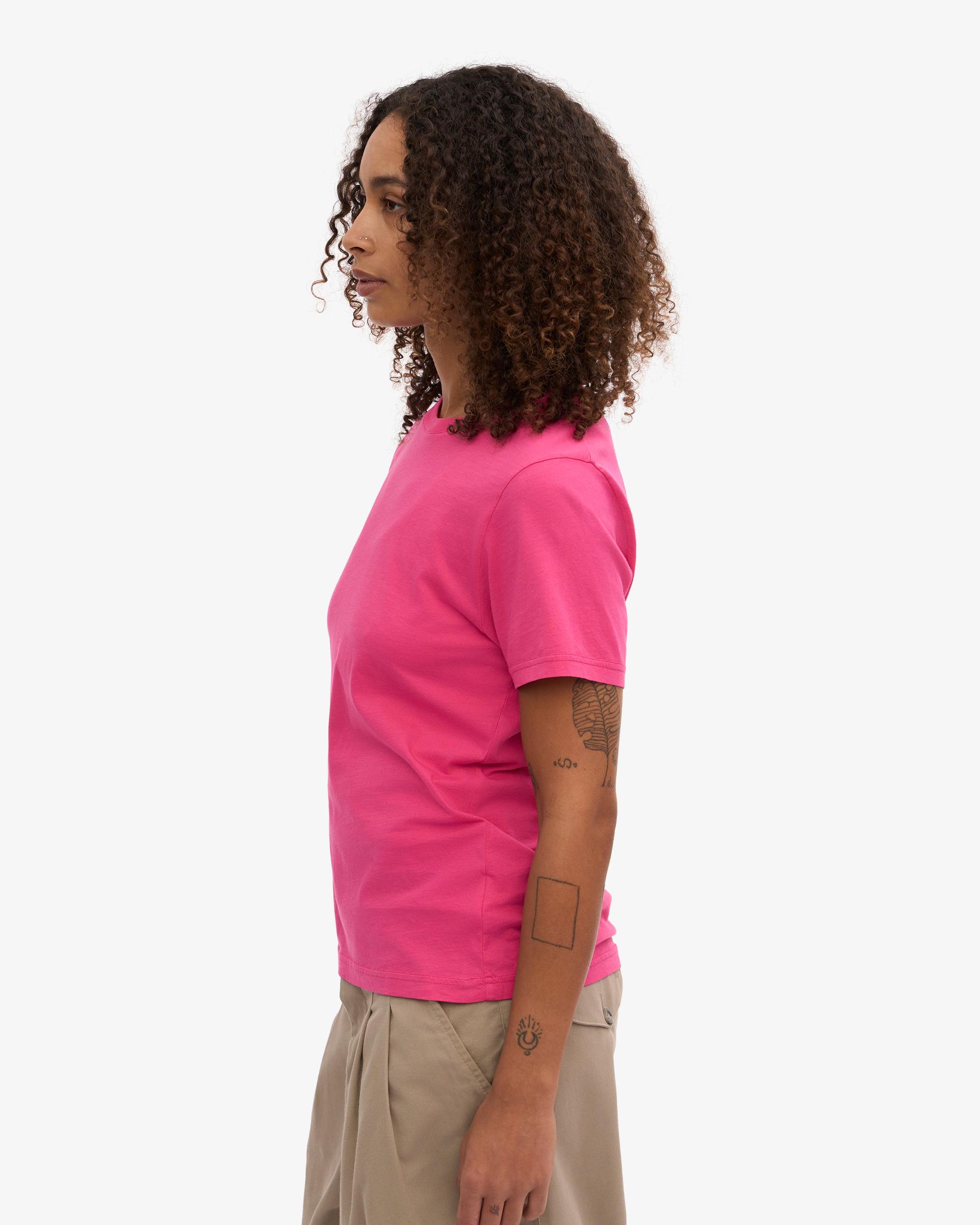 Women Light Organic Tee - Bubblegum Pink Product Image