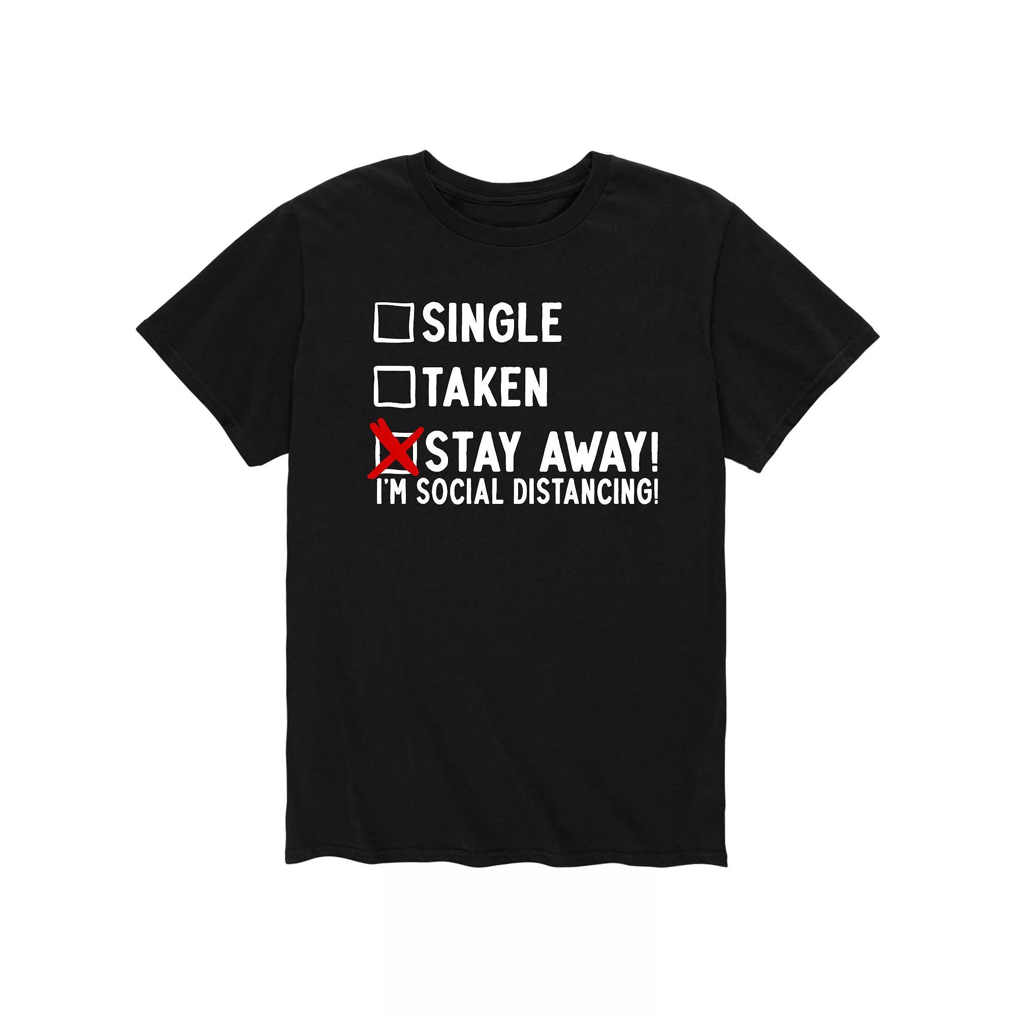 Men's Stay Away Graphic Tee,  Product Image