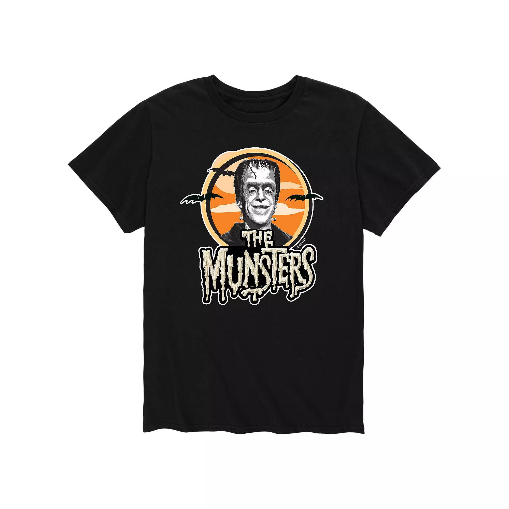 Men's The Munsters Logo Herman Tee,  Product Image