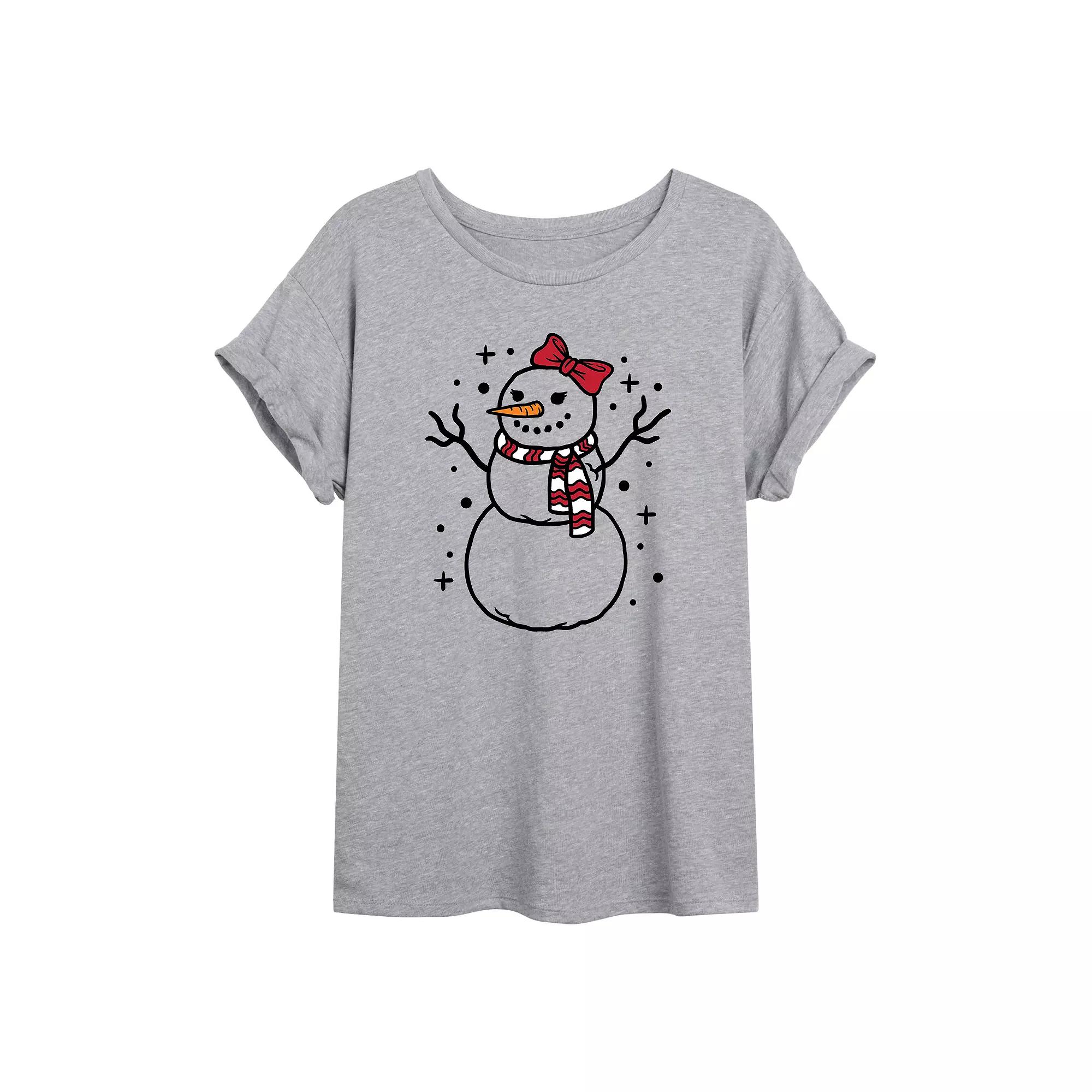 Juniors' Snow Woman Over Product Image