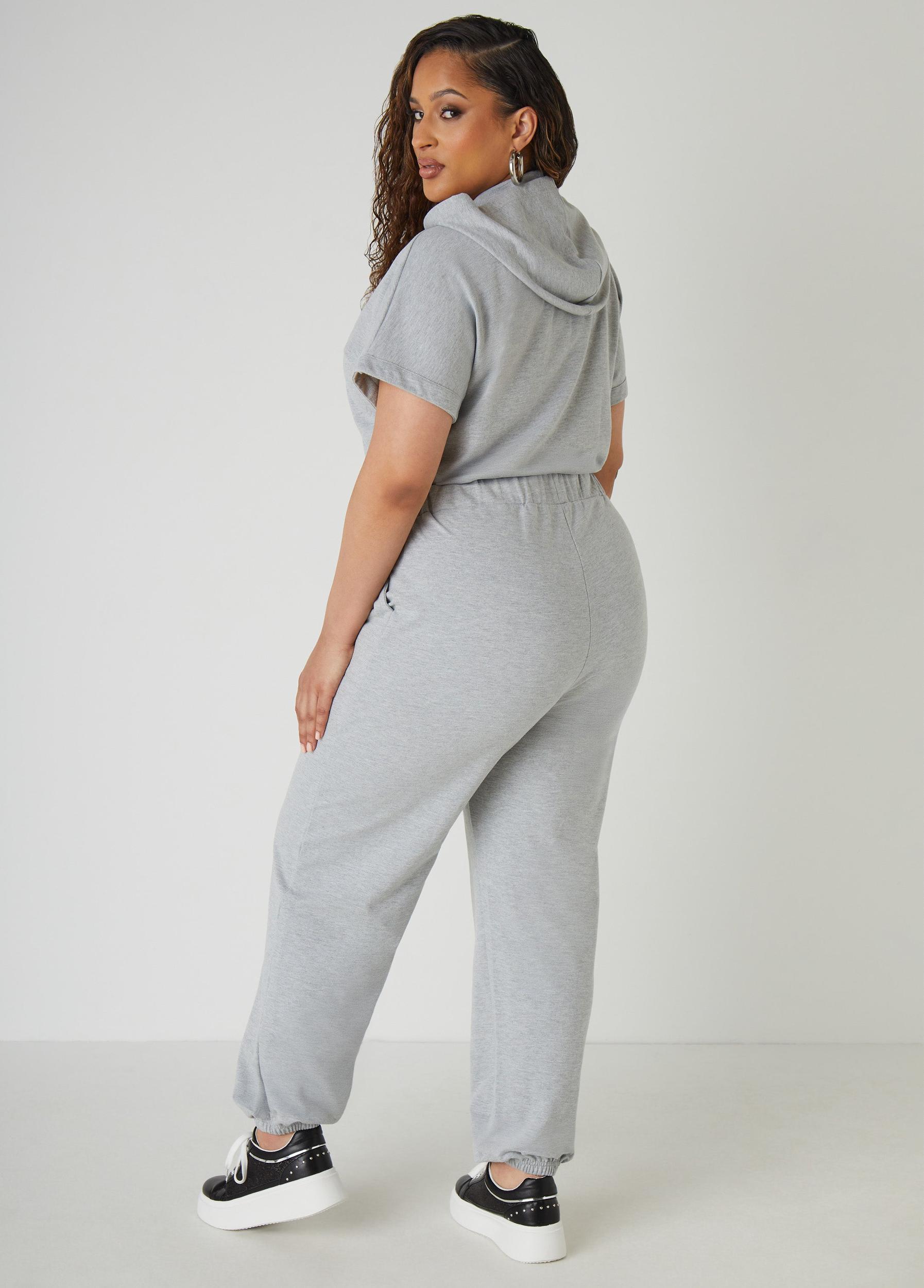 French Terry Joggers Jumpsuit Product Image