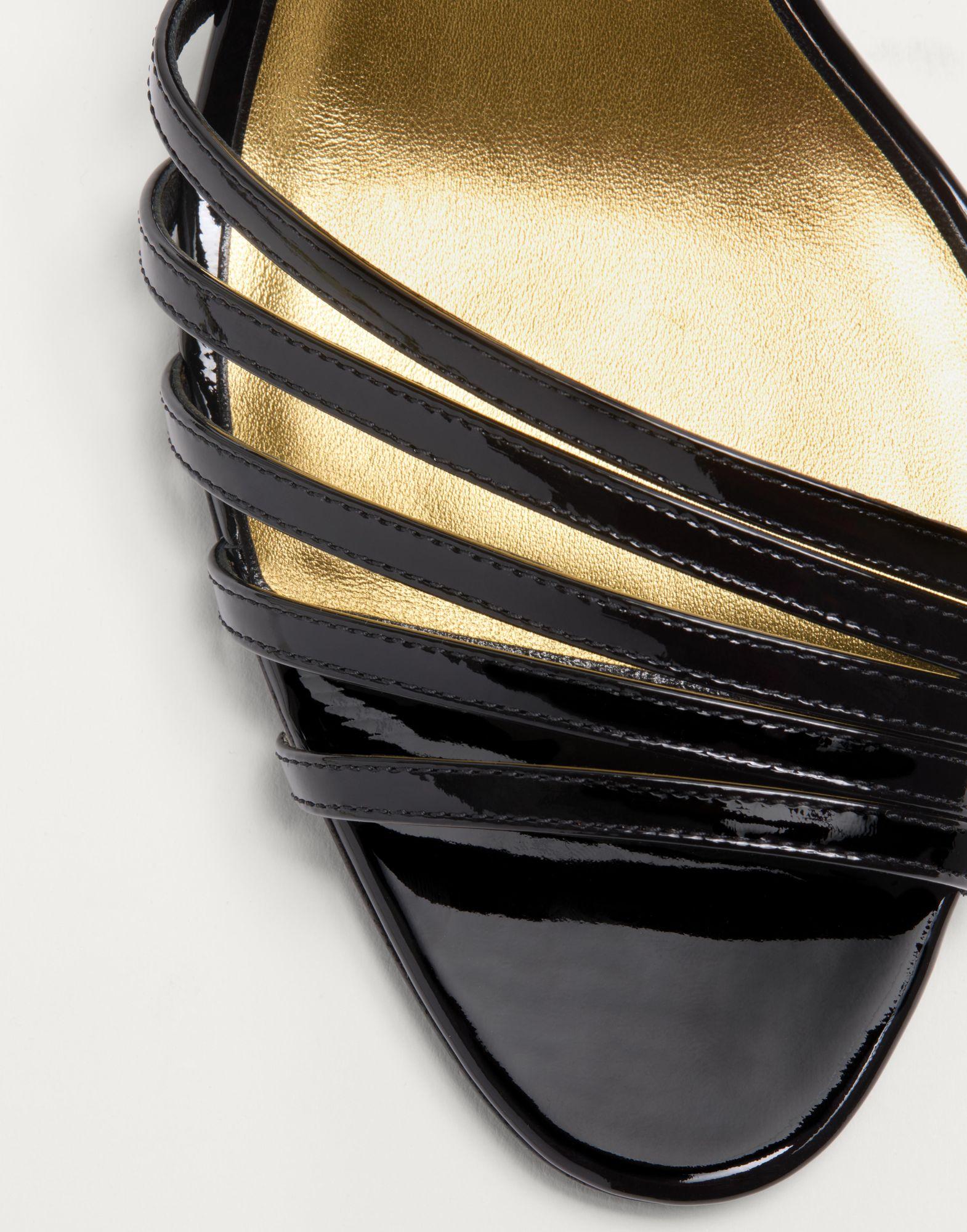 Ladycrush Patent Leather Sandal With Crystals 85Mm Product Image