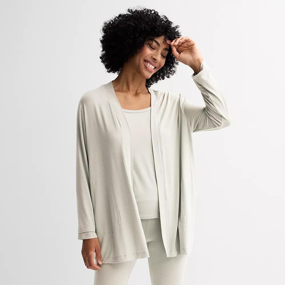 Women's Sonoma Goods For Life® Sleep Wrap, Size: Small, Ivory Silk Product Image