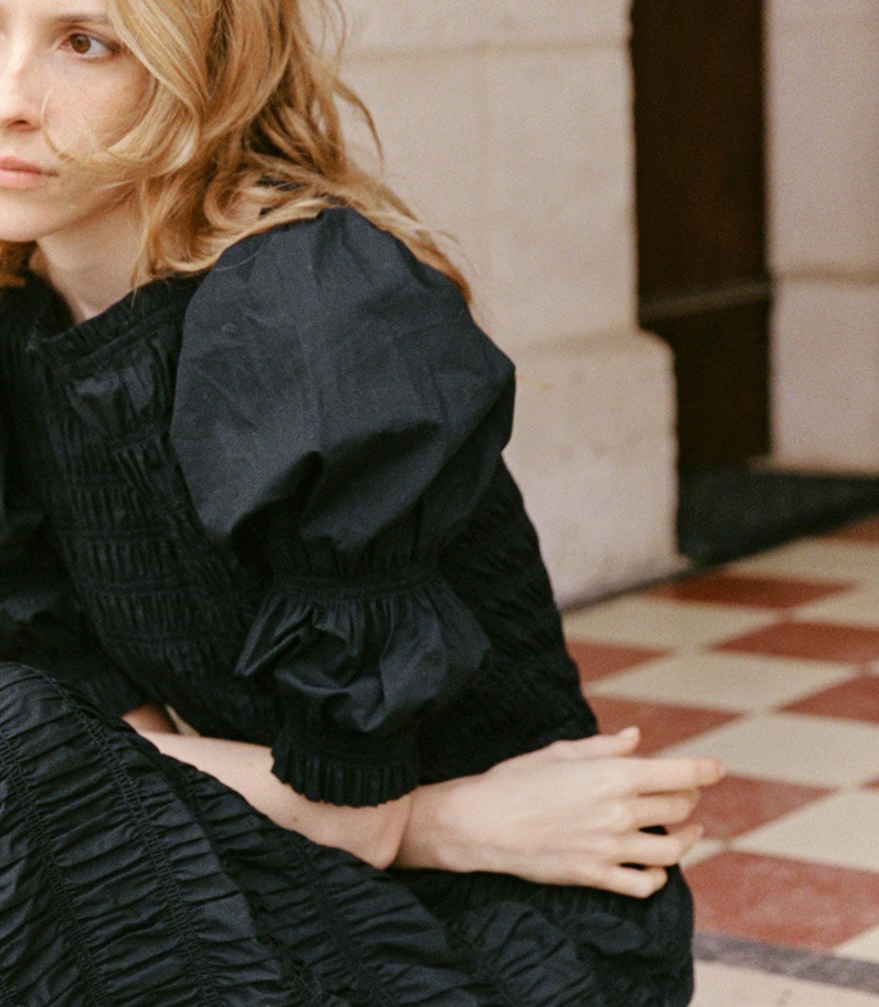 RAQUELLA DRESS -- BLACK Product Image