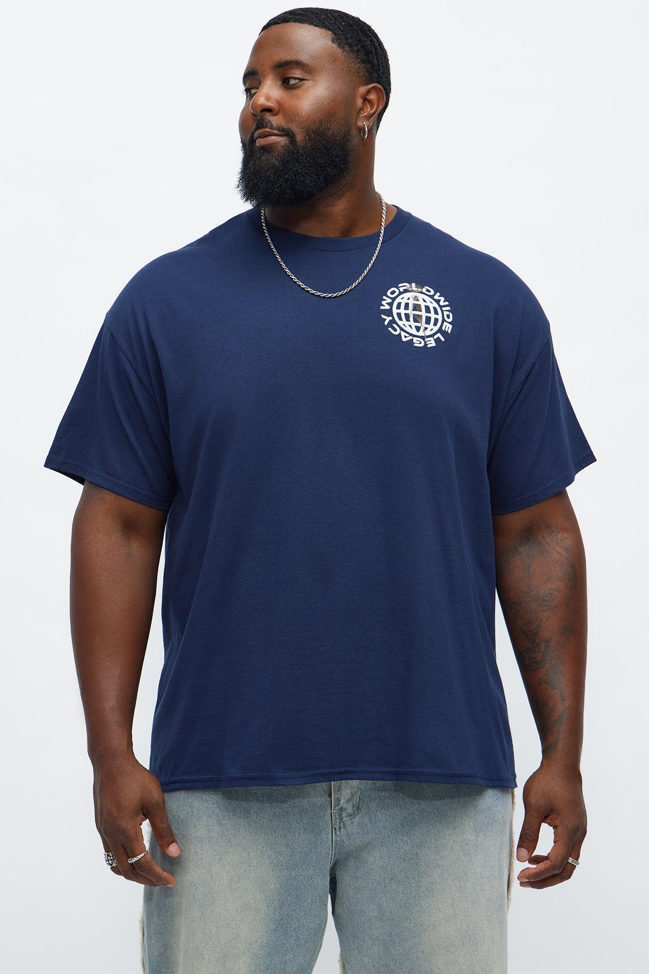 Worldwide Legacy Forever Short Sleeve Tee - Navy Male Product Image