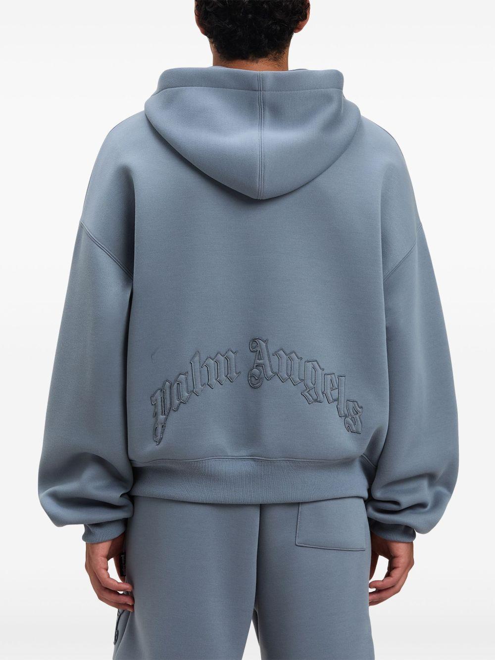 curved-logo hoodie Product Image