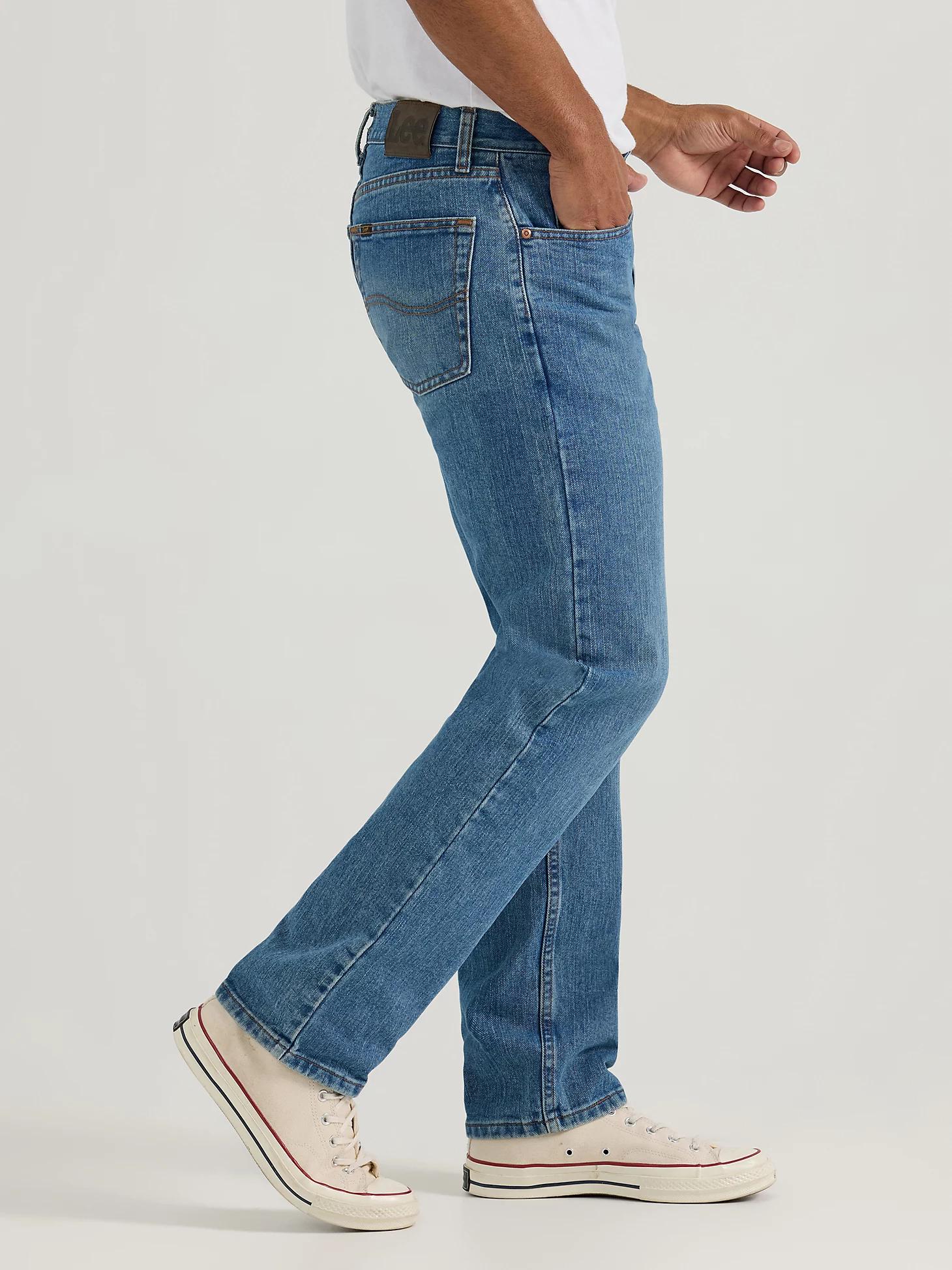 Men's 100% Cotton Regular Fit Straight Leg Heavyweight Jean | Men's Jeans | Lee® Product Image