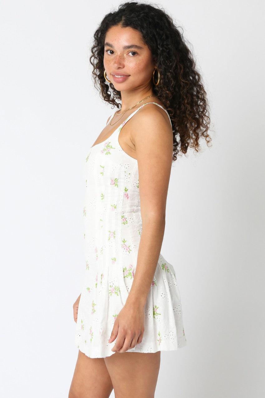 Willa Floral Mini Dress Product Image